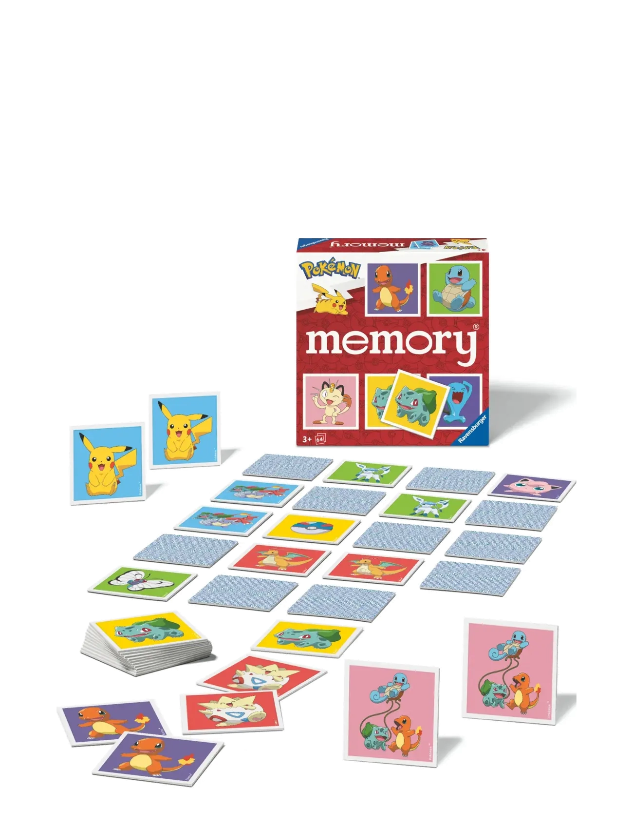 Ravensburger Collectors Memory Pokemon D/F/I/Nl/En/E, Børn, Memory, Multi/mønstret, Str: ENGLISH