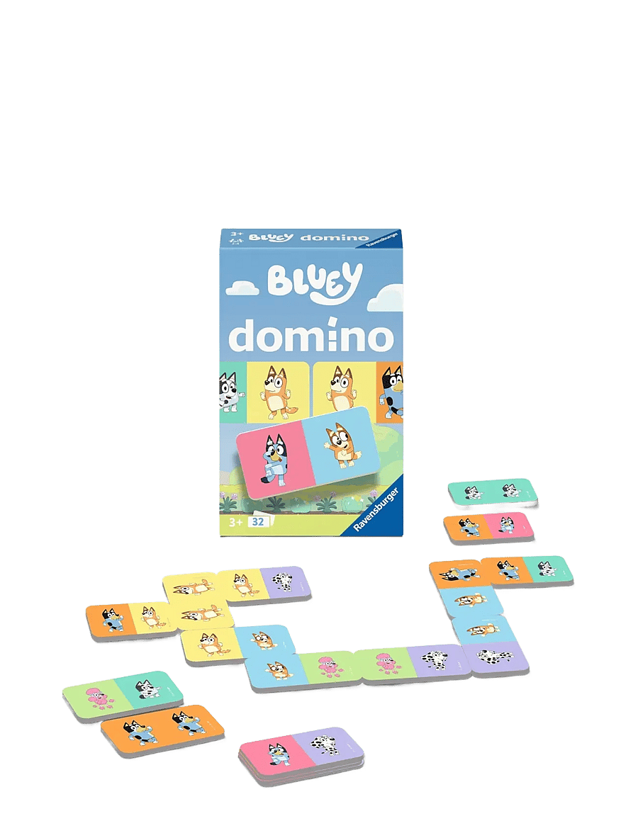 Ravensburger - Bluey Domino - dómínó - multi coloured - 0