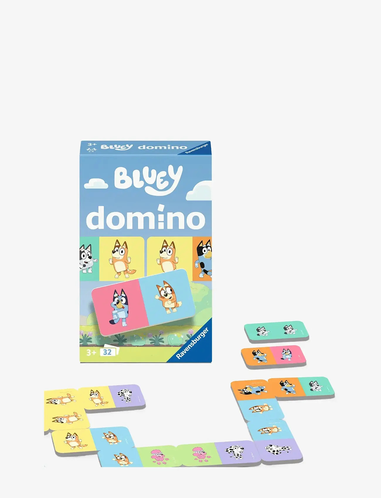 Ravensburger - Bluey Domino - domino - multi coloured - 2