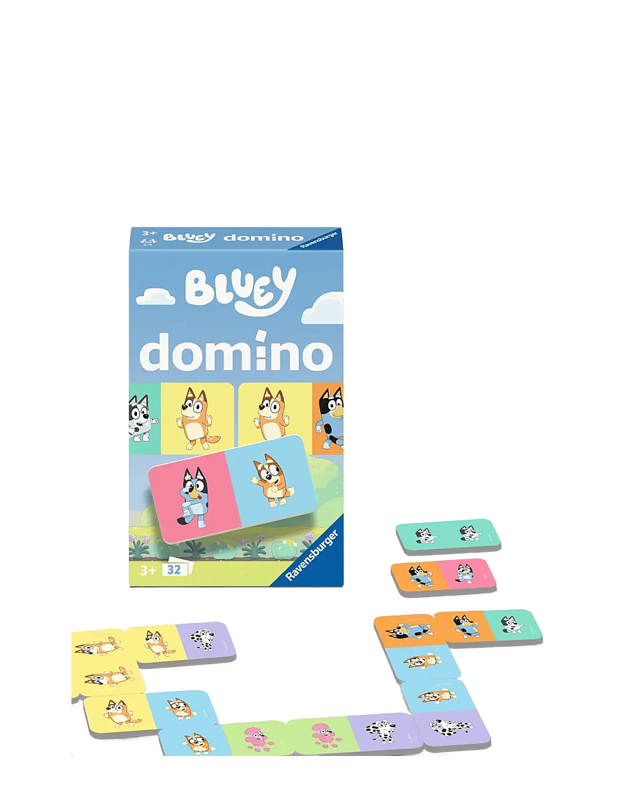 Ravensburger - Bluey Domino - dómínó - multi coloured - 2