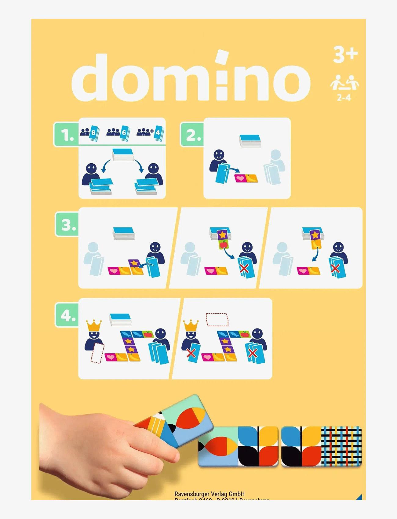 Ravensburger - Bluey Domino - domino - multi coloured - 3