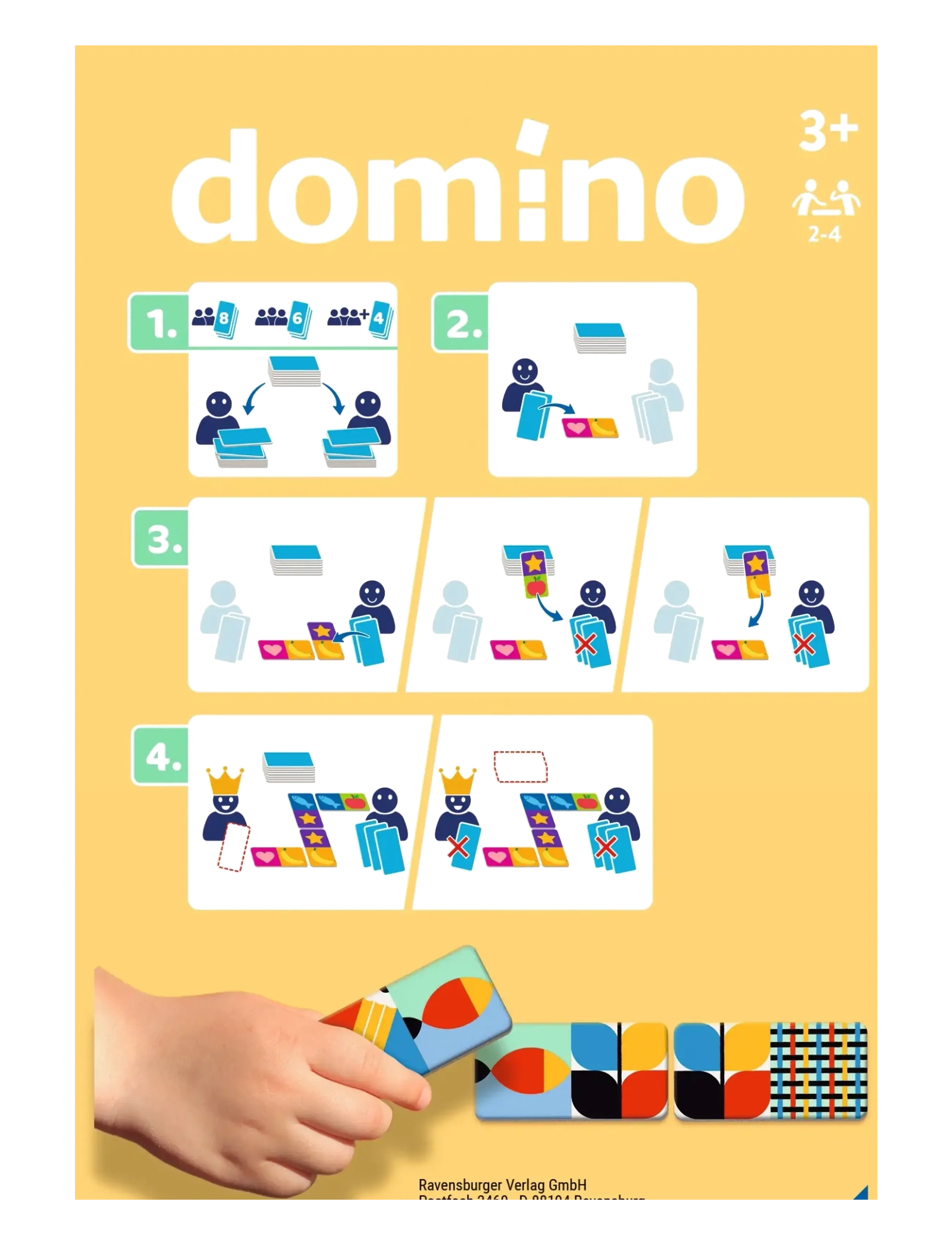 Ravensburger - Bluey Domino - domino - multi coloured - 3