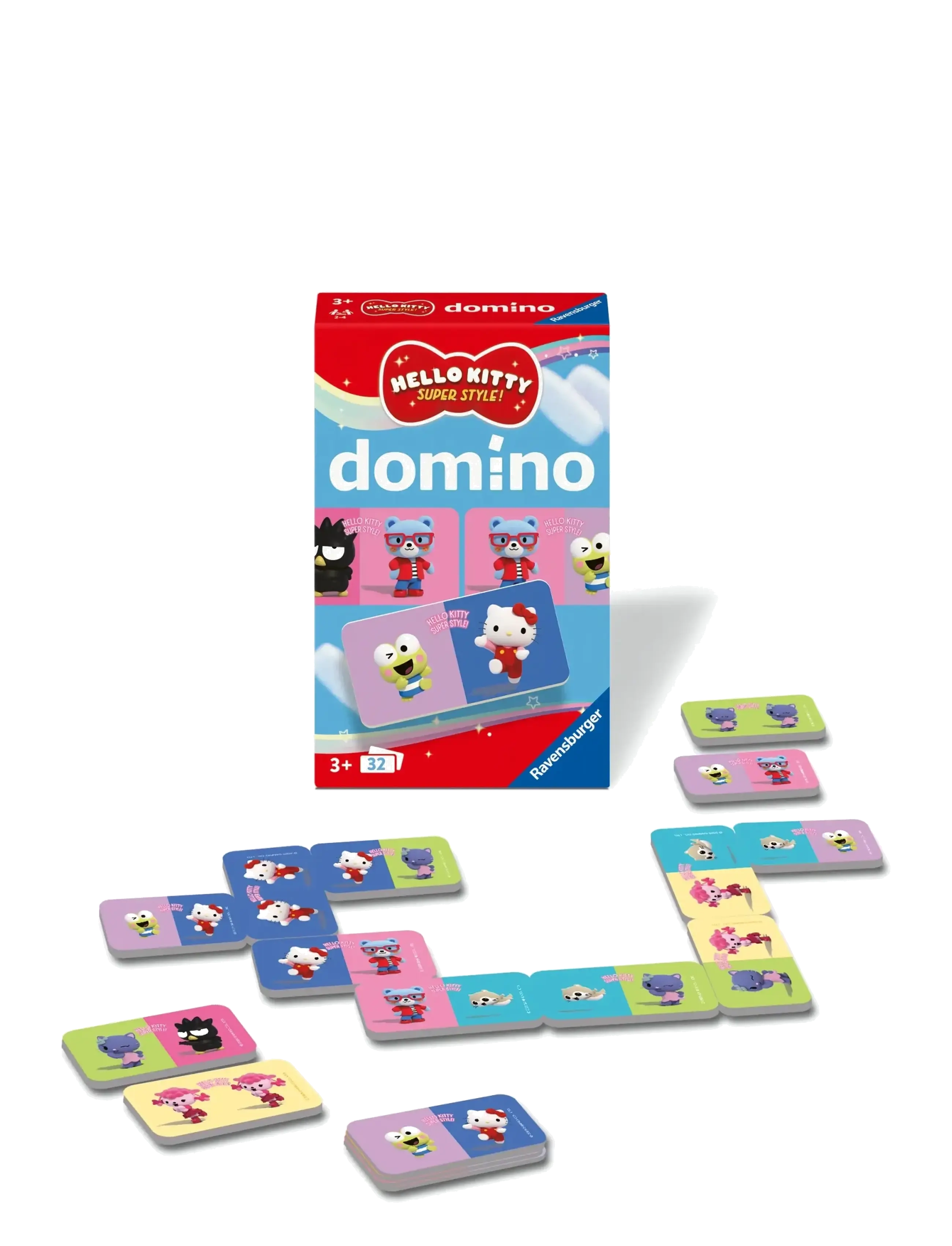 Ravensburger Domino Hello Kitty - Legetøj - MULTI COLOURED / multi