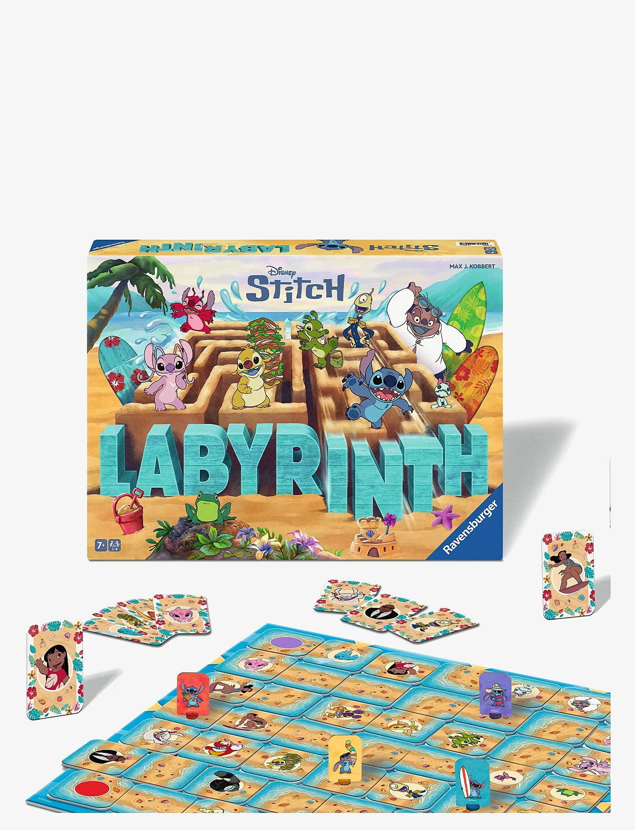 Ravensburger - Labyrinth Stitch SV/DA/NO/FI/IS - games - multi coloured - 0
