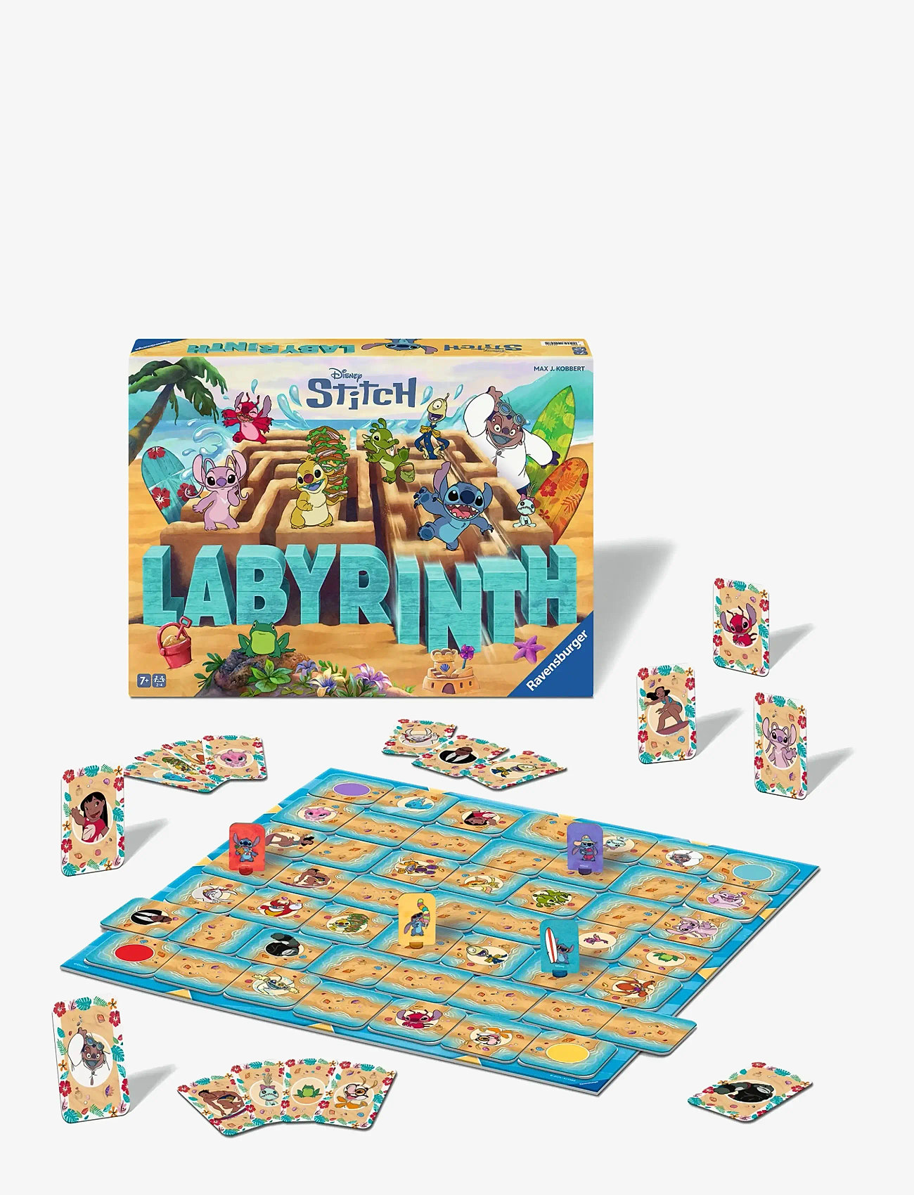 Ravensburger - Labyrinth Stitch SV/DA/NO/FI/IS - games - multi coloured - 2