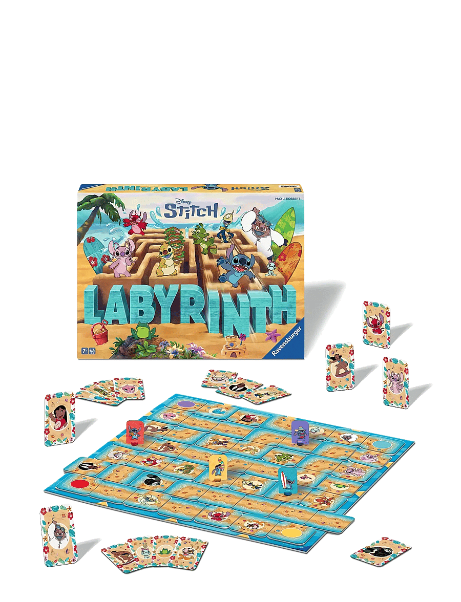 Ravensburger - Labyrinth Stitch SV/DA/NO/FI/IS - brädspel - multi coloured - 2