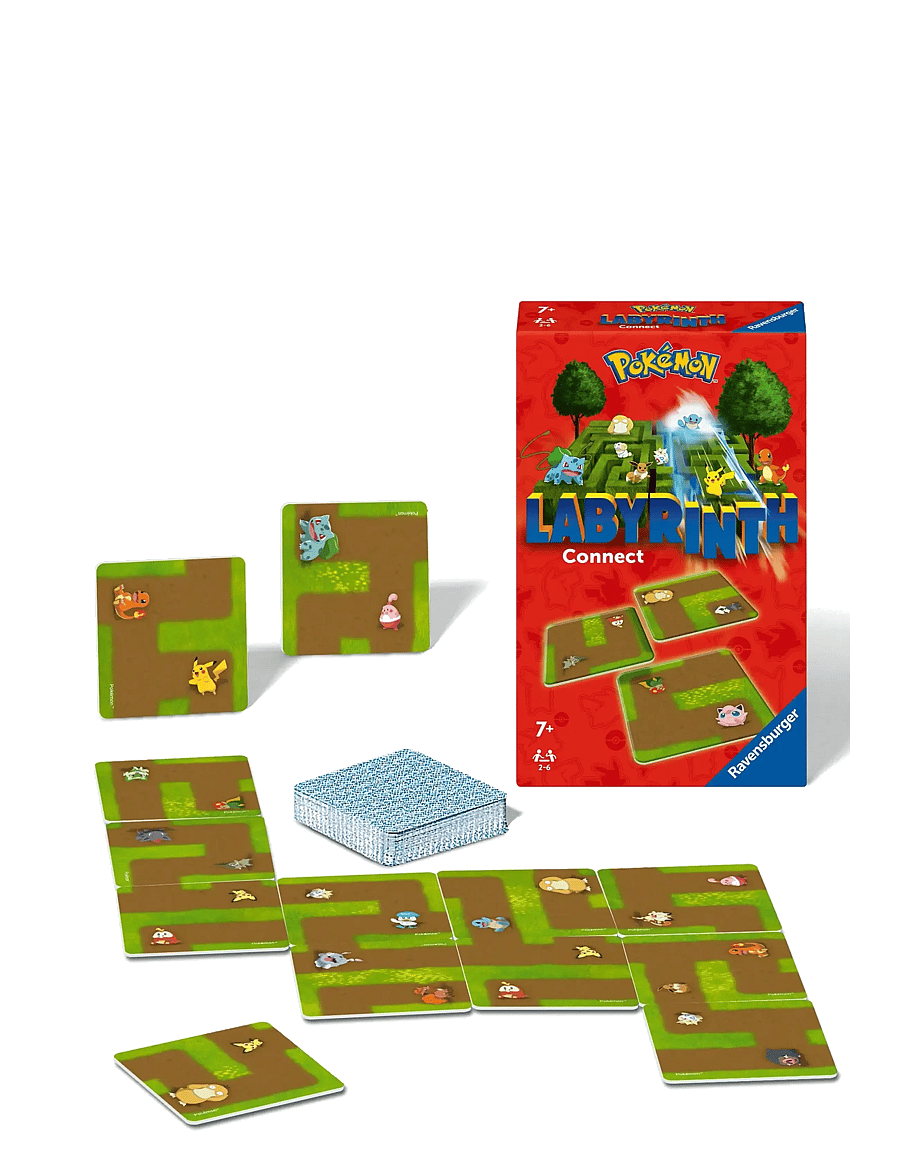 Ravensburger - Pokémon Labyrinth Connect SV/NO/DA/FI - brädspel - multi coloured - 0