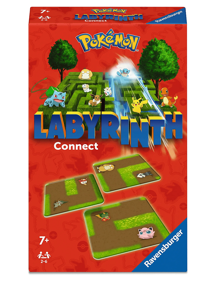 Ravensburger - Pokémon Labyrinth Connect SV/NO/DA/FI - brädspel - multi coloured - 1