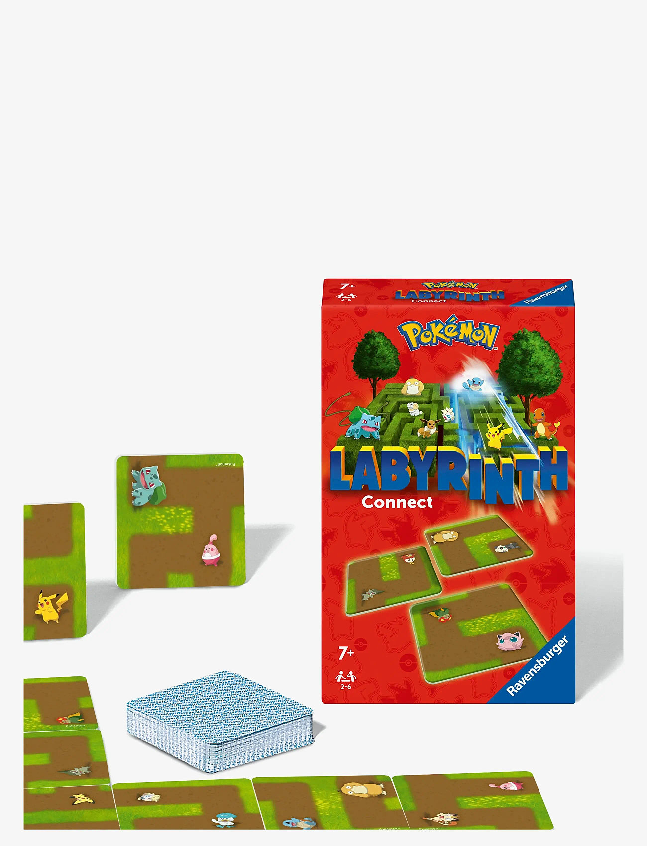 Ravensburger - Pokémon Labyrinth Connect SV/NO/DA/FI - brætspil - multi coloured - 2