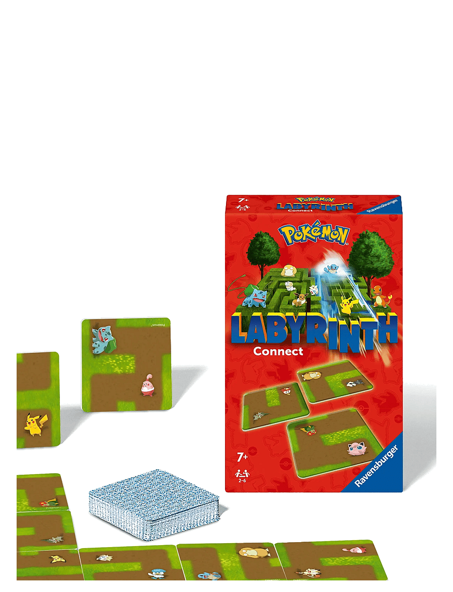Ravensburger - Pokémon Labyrinth Connect SV/NO/DA/FI - brädspel - multi coloured - 2