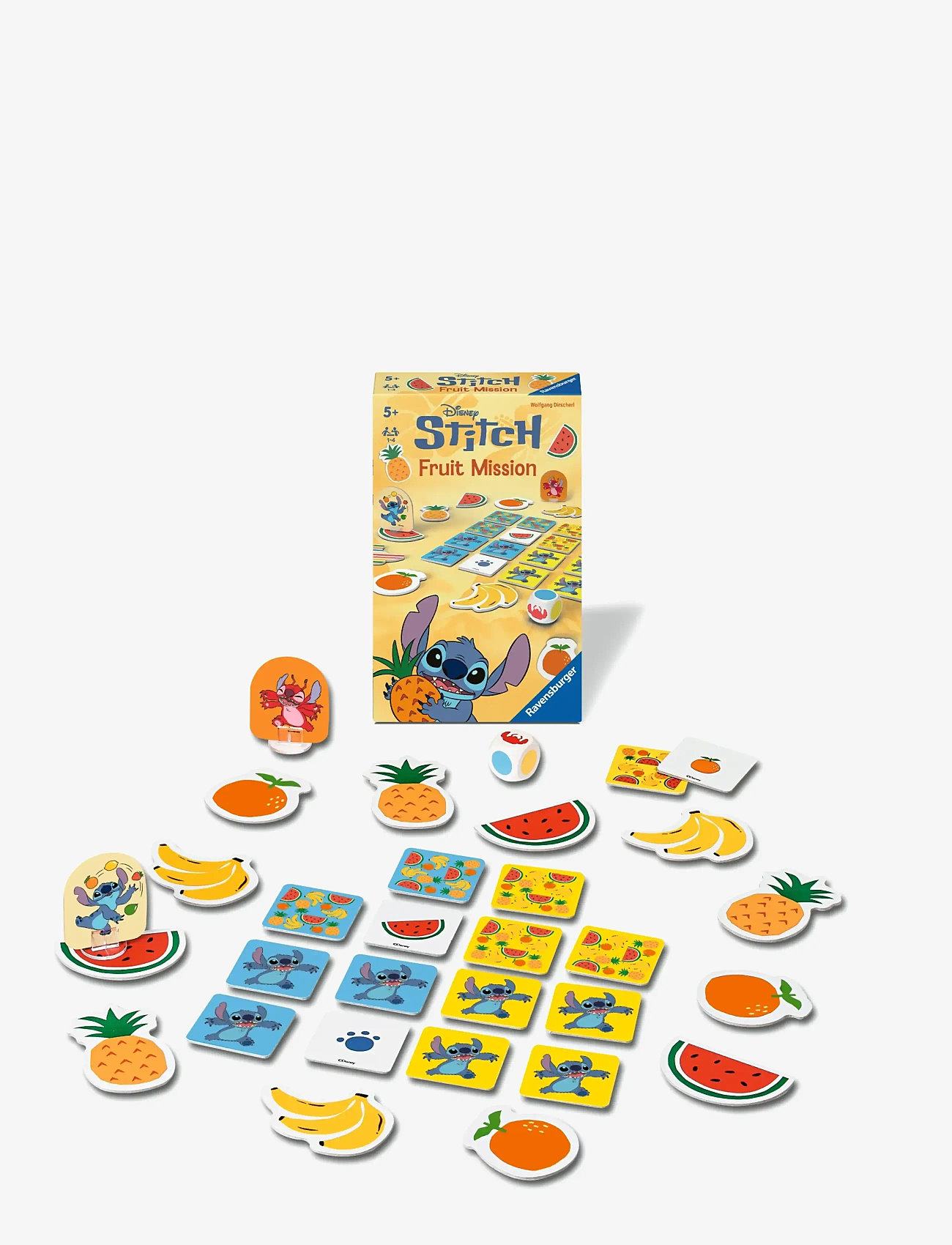 Ravensburger - Disney Stitch Fruit Mission SV/NO/DA/FI - memo - multi coloured - 0