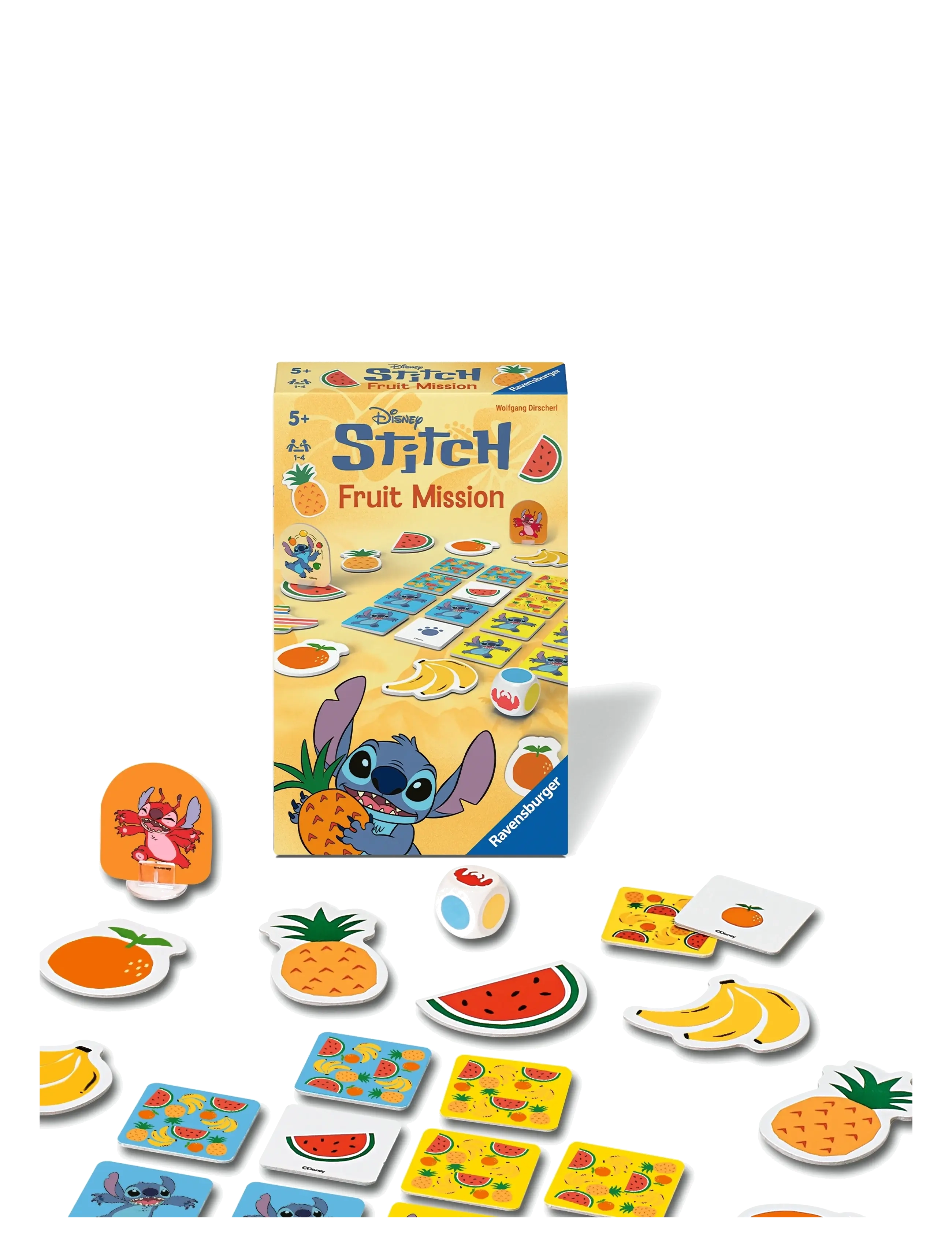 Ravensburger - Disney Stitch Fruit Mission SV/NO/DA/FI - memo - multi coloured - 2