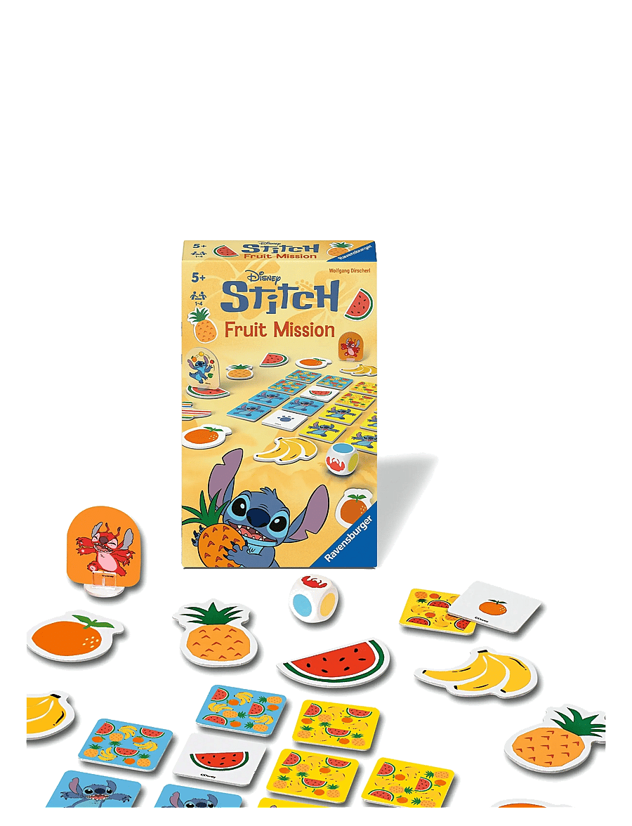 Ravensburger - Disney Stitch Fruit Mission SV/NO/DA/FI - memo - multi coloured - 2