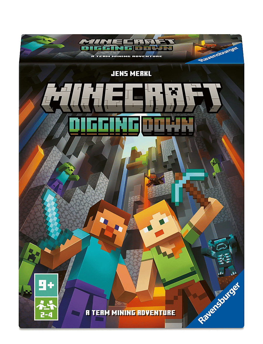 Ravensburger - Minecraft Digging Down - brädspel - multi coloured - 1