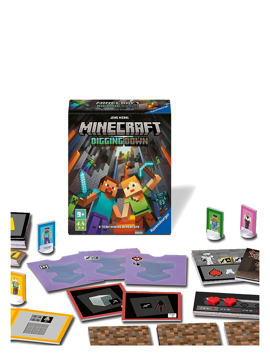 Ravensburger - Minecraft Digging Down - brädspel - multi coloured - 3