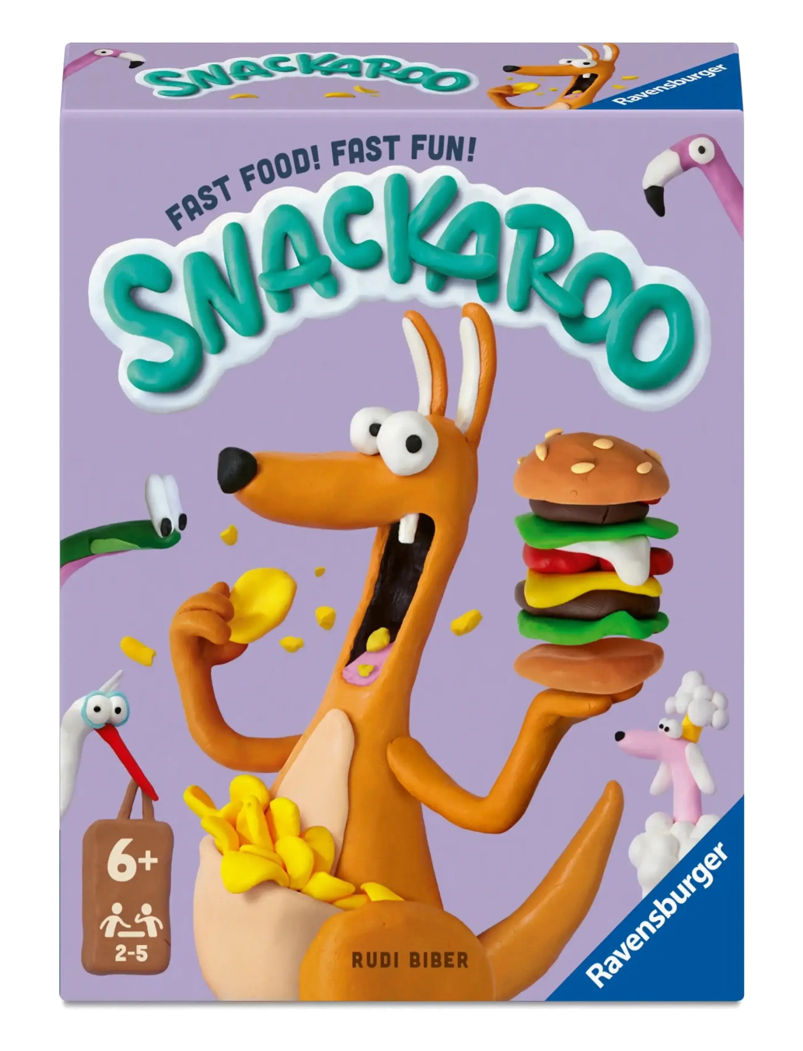 Ravensburger Snackaroo, One Size, Purple, Spil > Brætspil, Børn