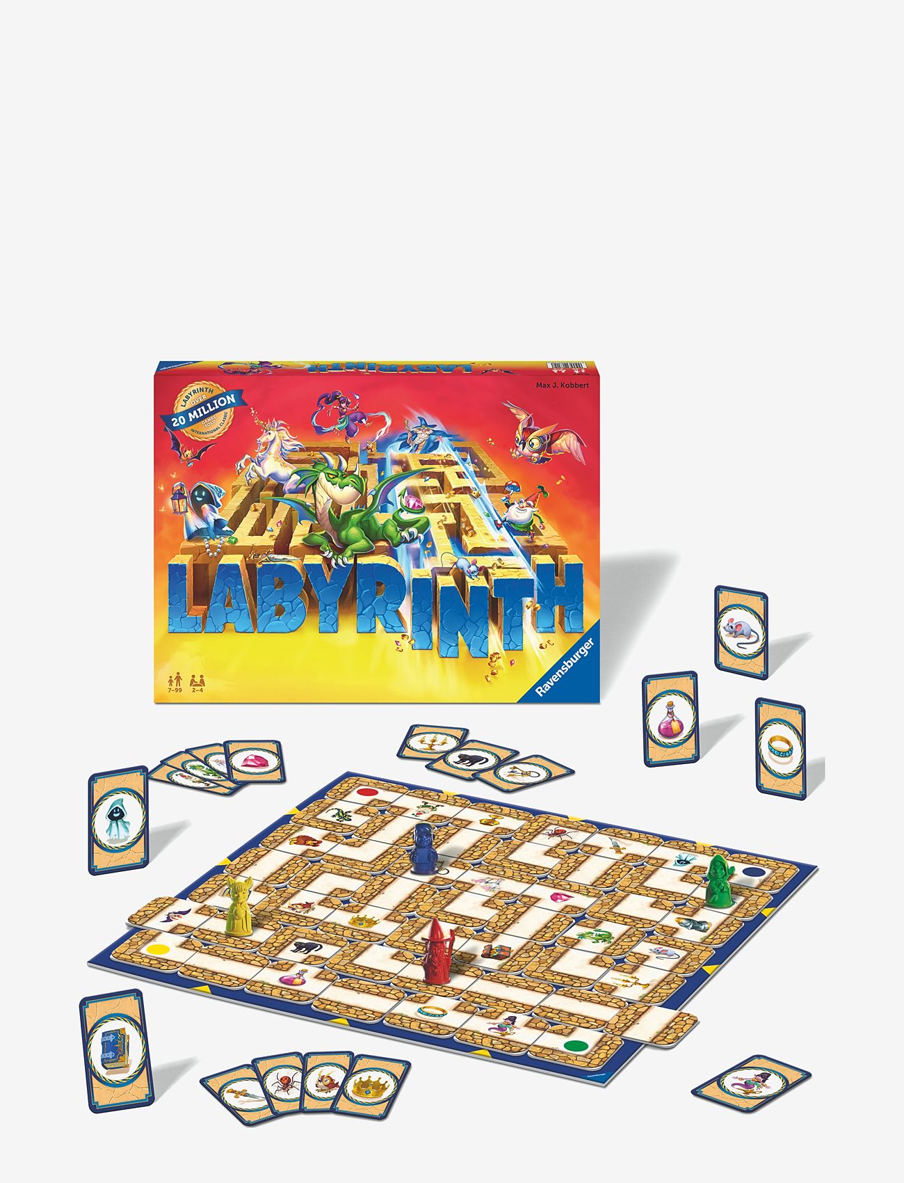 Ravensburger - Labyrinth - brætspil - multi coloured - 0