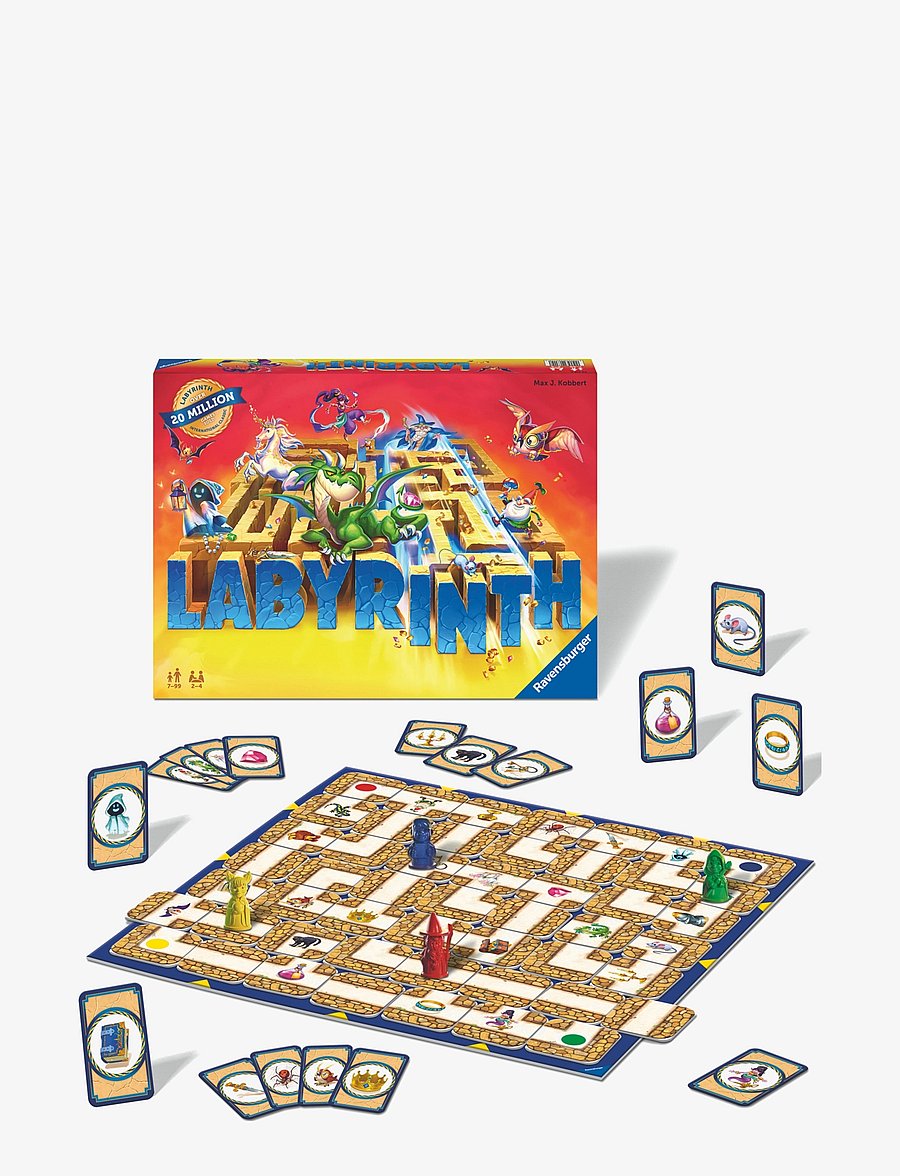 Ravensburger - Labyrinth DA/SV/NO - brettspill - multi coloured - 0