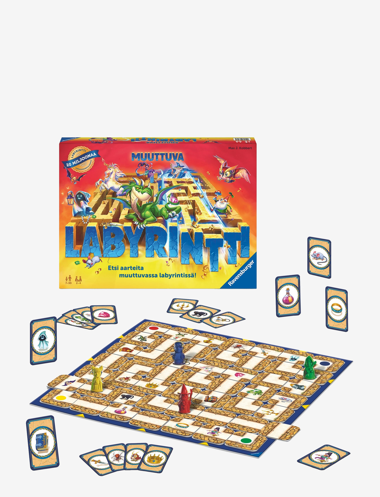 Ravensburger - Muuttuva Labyrintti FI - brettspill - multi coloured - 0
