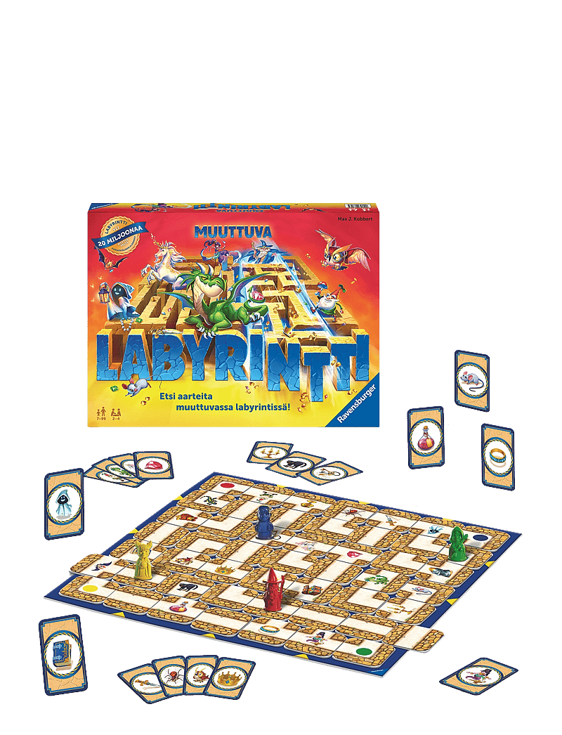 Ravensburger - Muuttuva Labyrintti FI - borðspil - multi coloured - 0