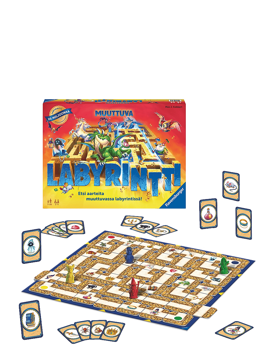 Ravensburger - Muuttuva Labyrintti FI - brädspel - multi coloured - 0