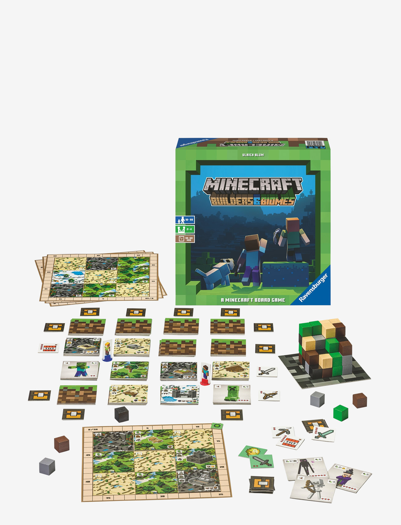 Ravensburger - Minecraft Board Game SV/DA/NO/FI - brætspil - multi coloured - 0