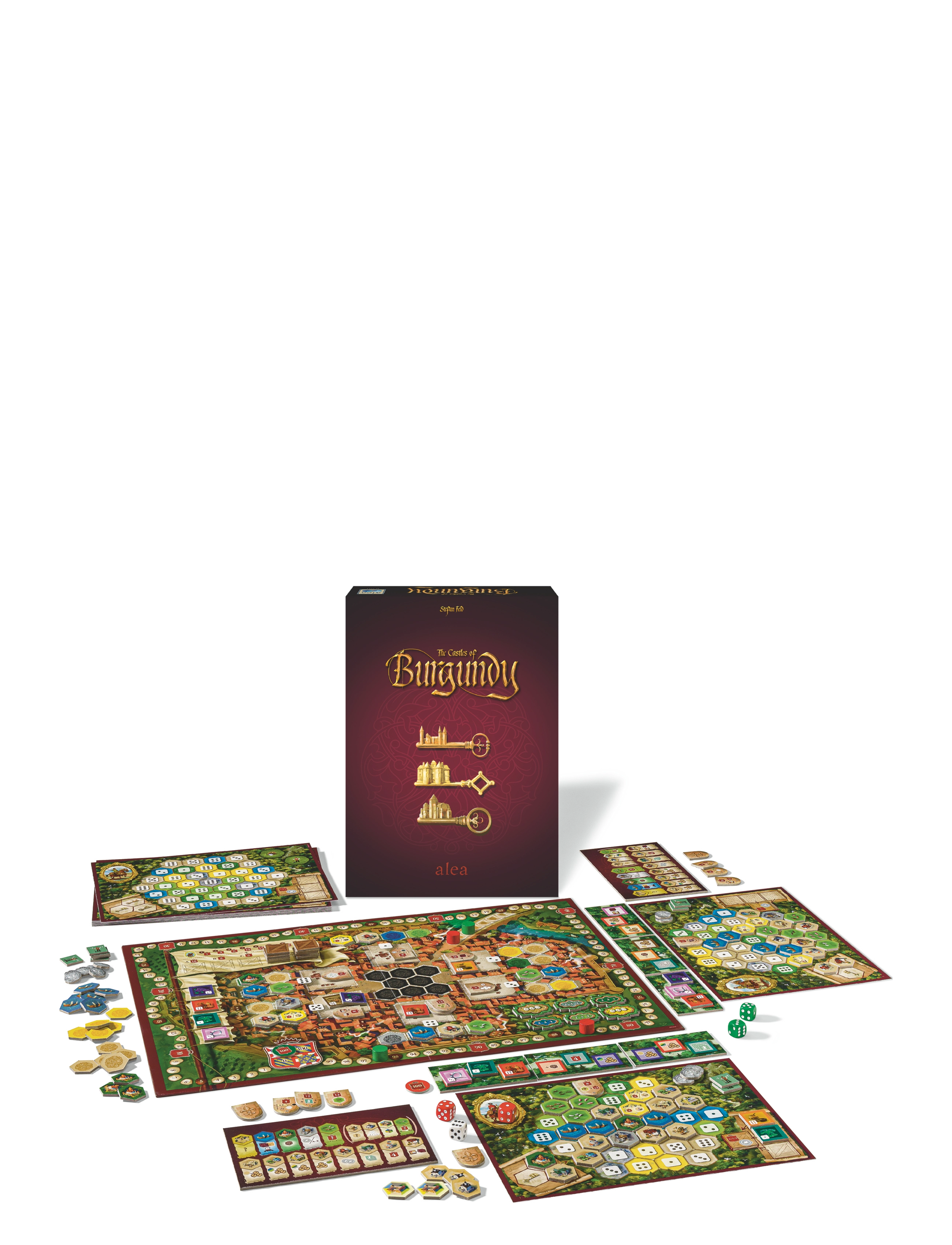 Ravensburger The Castles Of Burgundy EN - Legetøj - MULTI COLOURED / multi