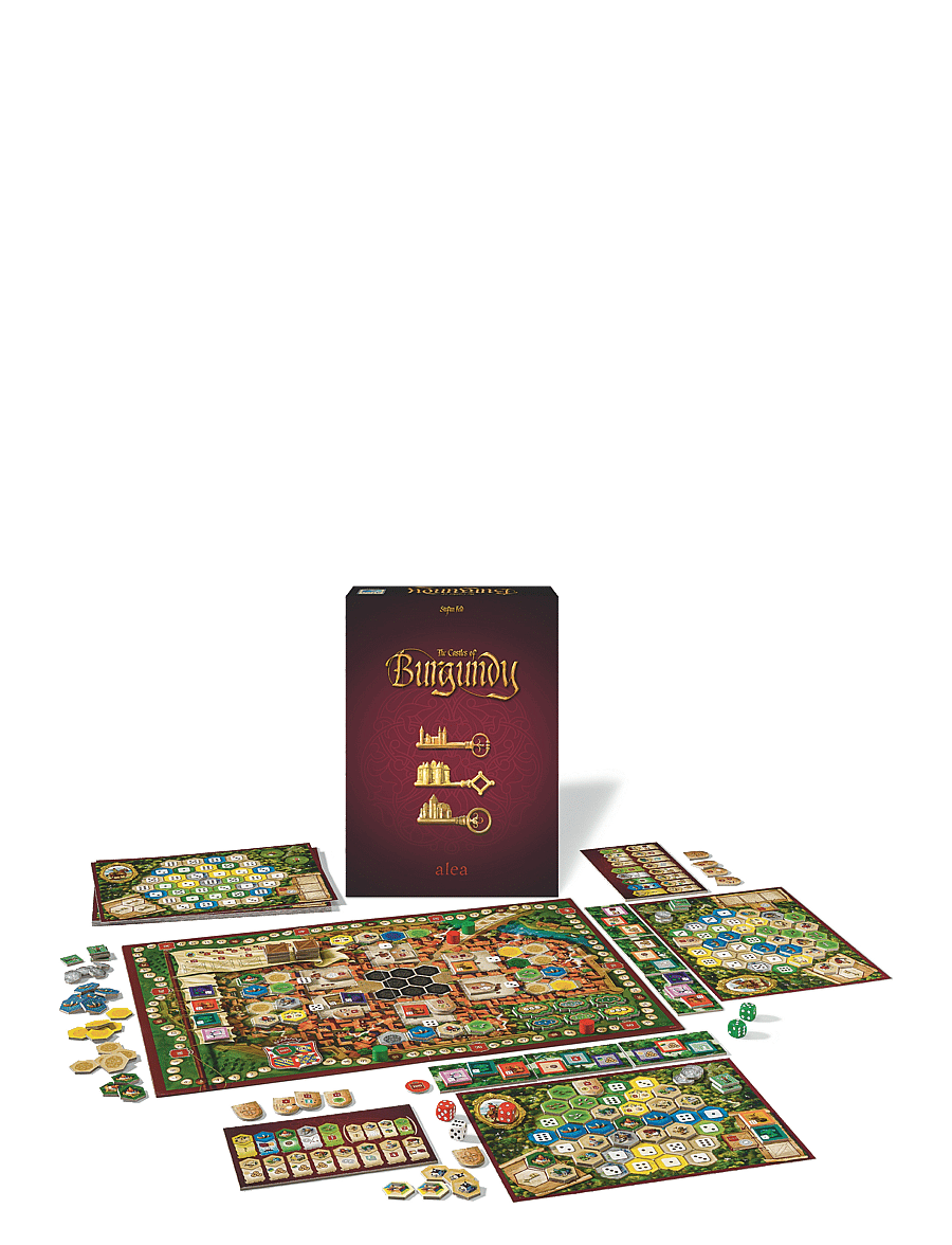 Ravensburger - The Castles Of Burgundy EN - borðspil - multi coloured - 0