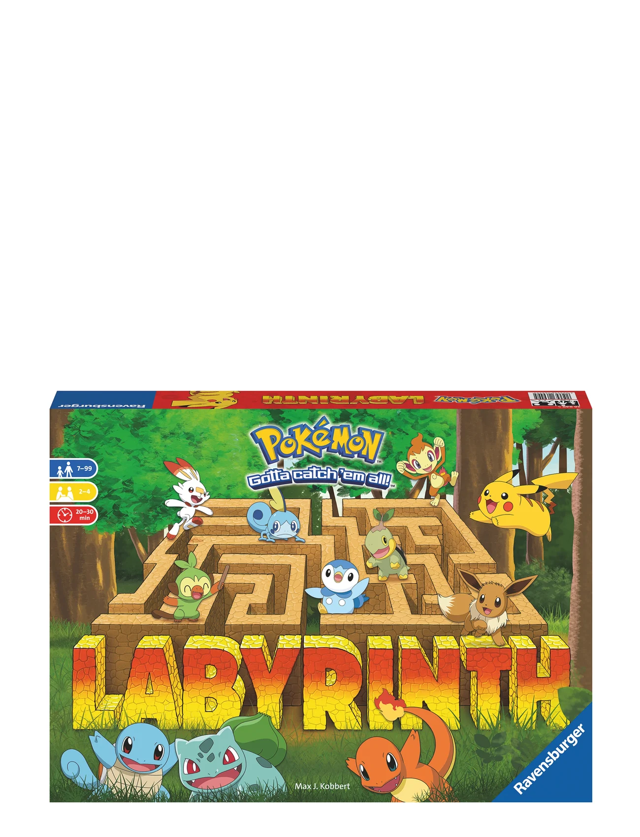 Ravensburger - Pokémon Labyrinth SV/DA/NO/FI/IS - brettspill - multi coloured - 1