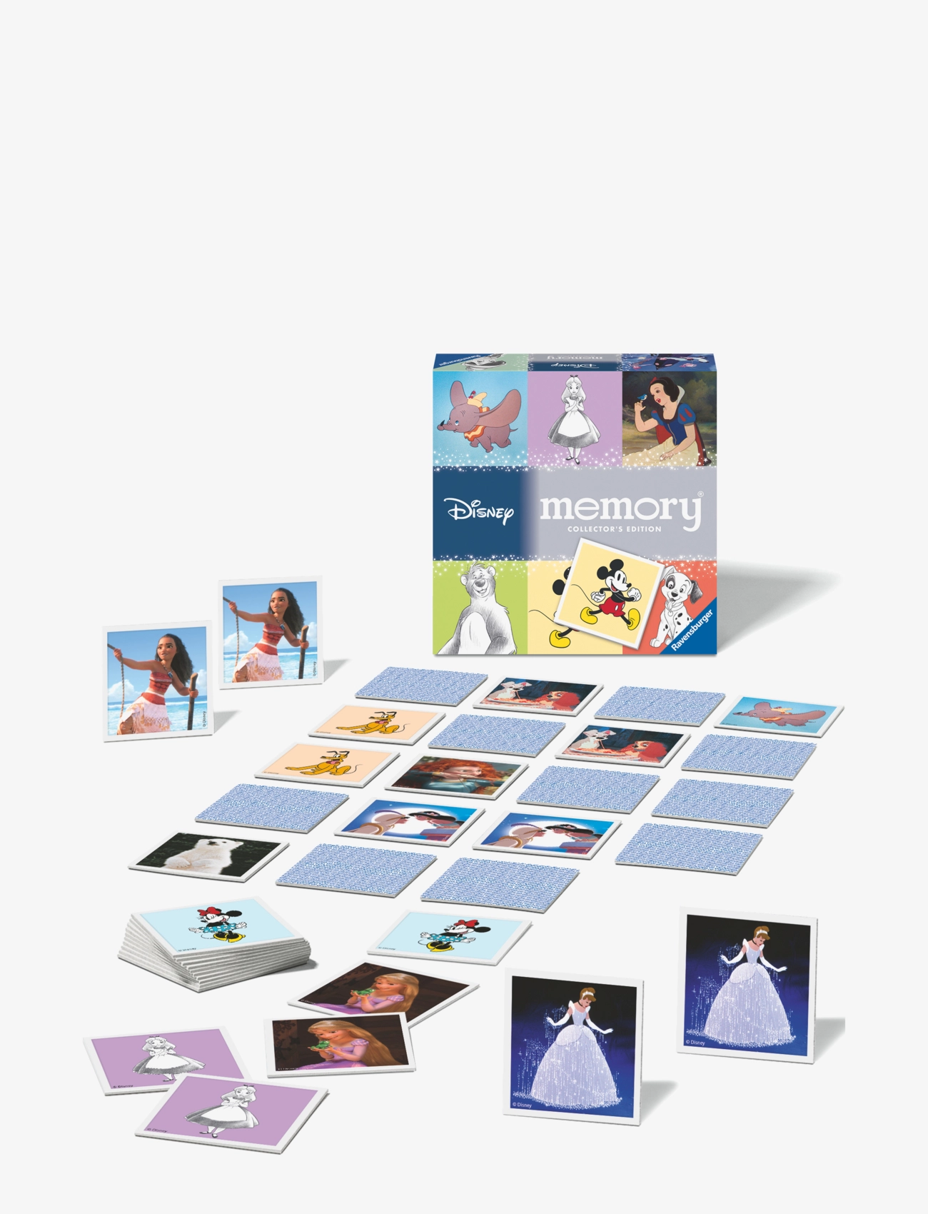 Ravensburger Collectors Memory Walt Disney, Børn, Memory, Multi/mønstret, Str: ENGLISH
