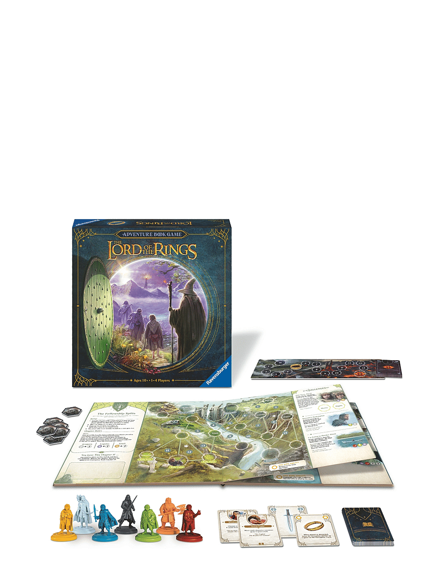 Ravensburger - Lord Of The Rings Adventure Book Game EN - borðspil - multi coloured - 0