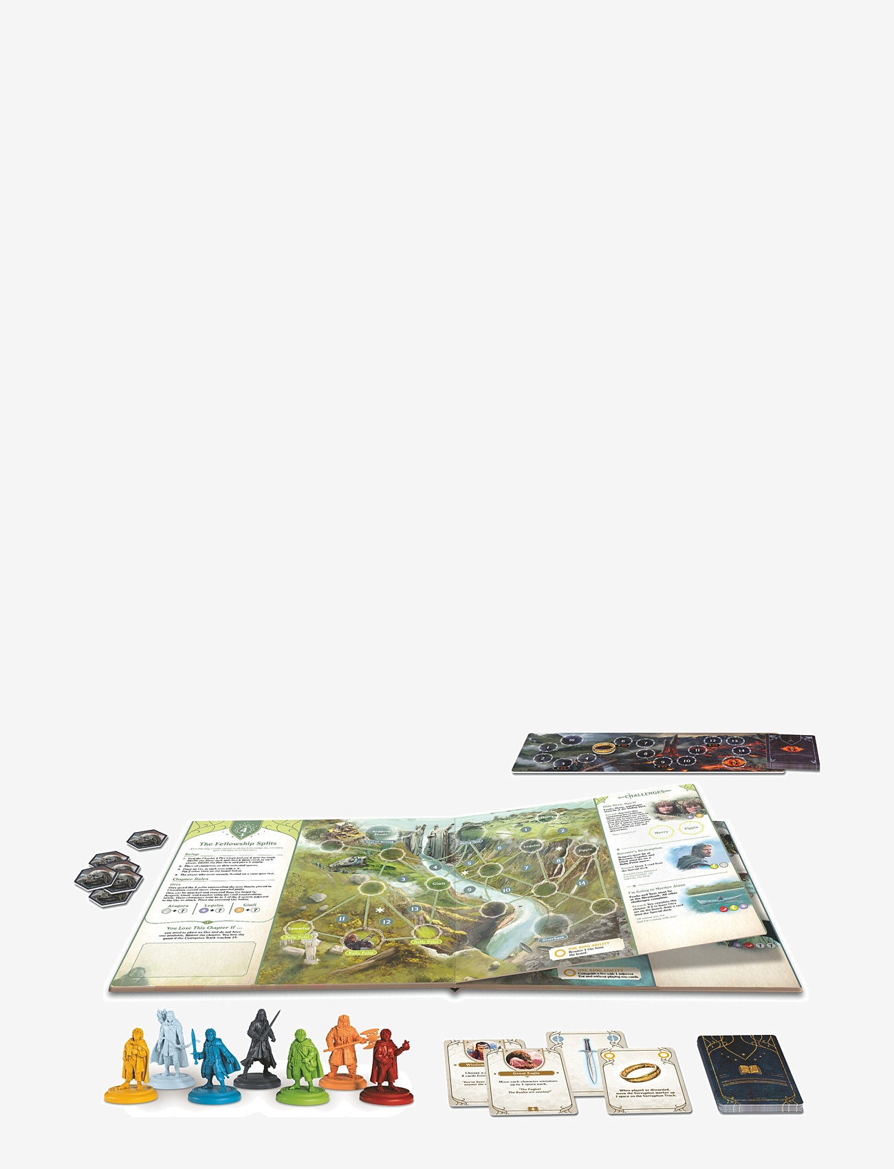 Ravensburger - Adventure Book Game Lord of the Rings EN - brætspil - multi coloured - 1