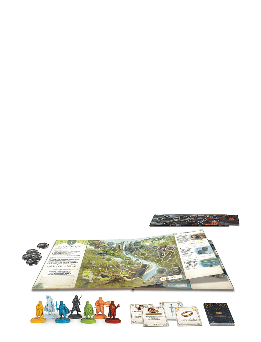 Ravensburger - Lord Of The Rings Adventure Book Game EN - borðspil - multi coloured - 1