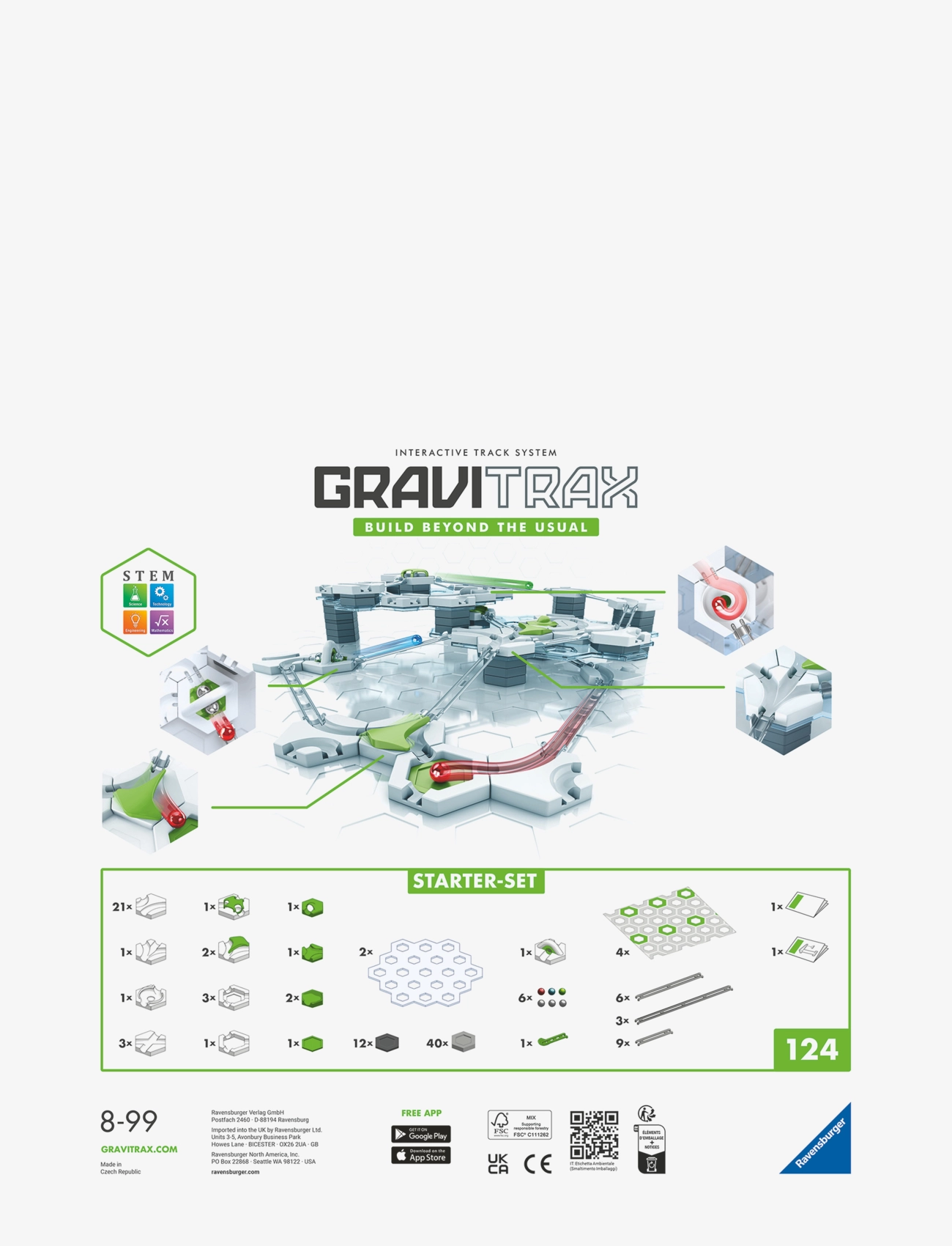 Ravensburger - GraviTrax Starter-set - kulebane - multi coloured - 2