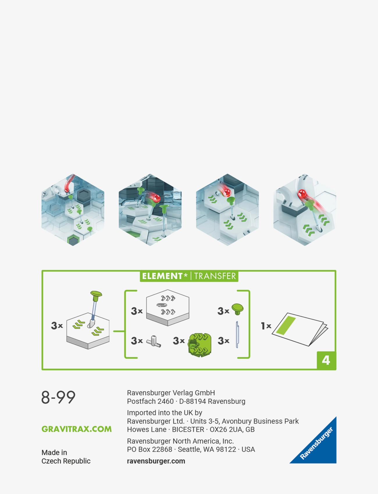 Ravensburger - GraviTrax Element Transfer - steam-leksaker - multi coloured - 2