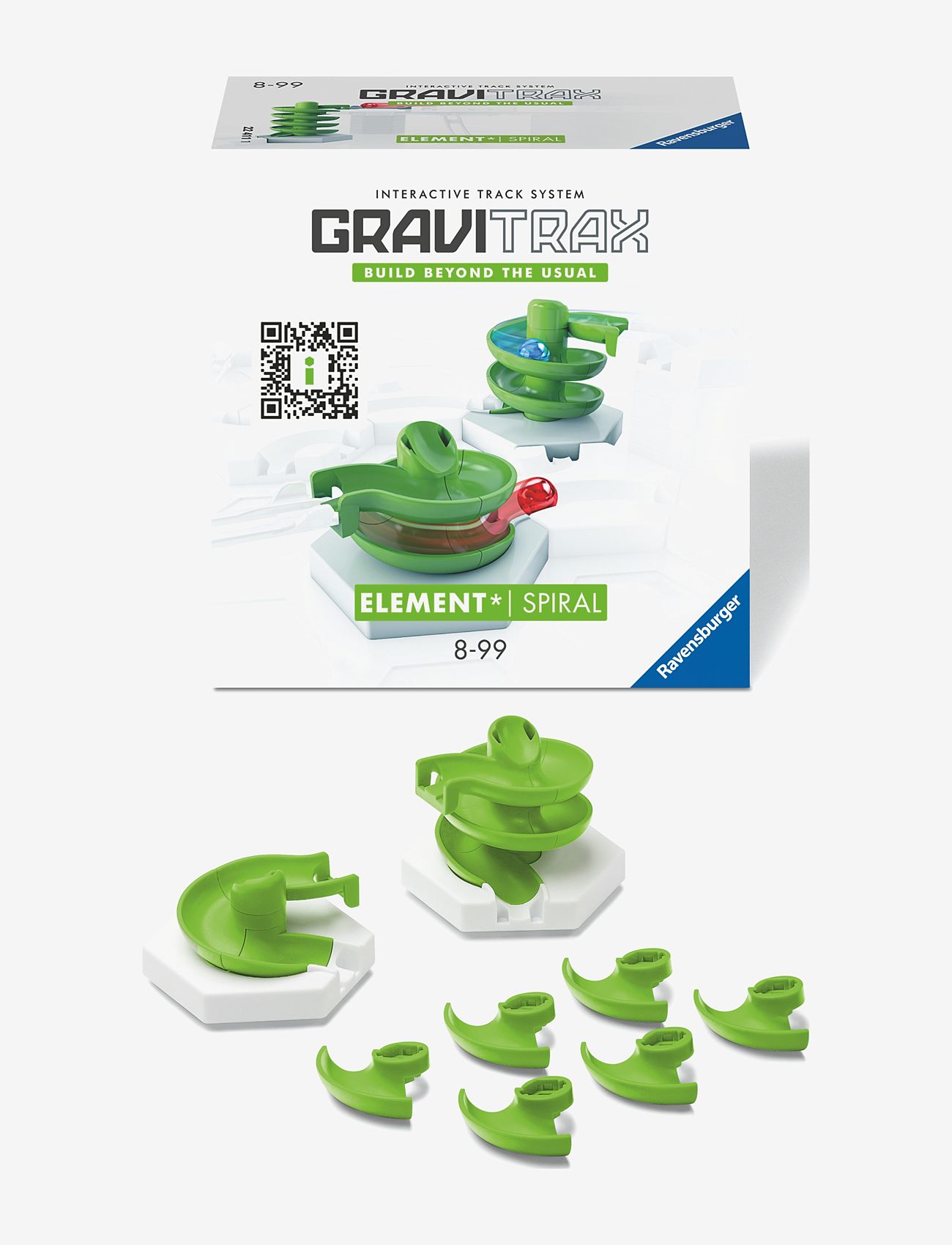 Ravensburger - GraviTrax Element Spiral - laveste priser - multi coloured - 0