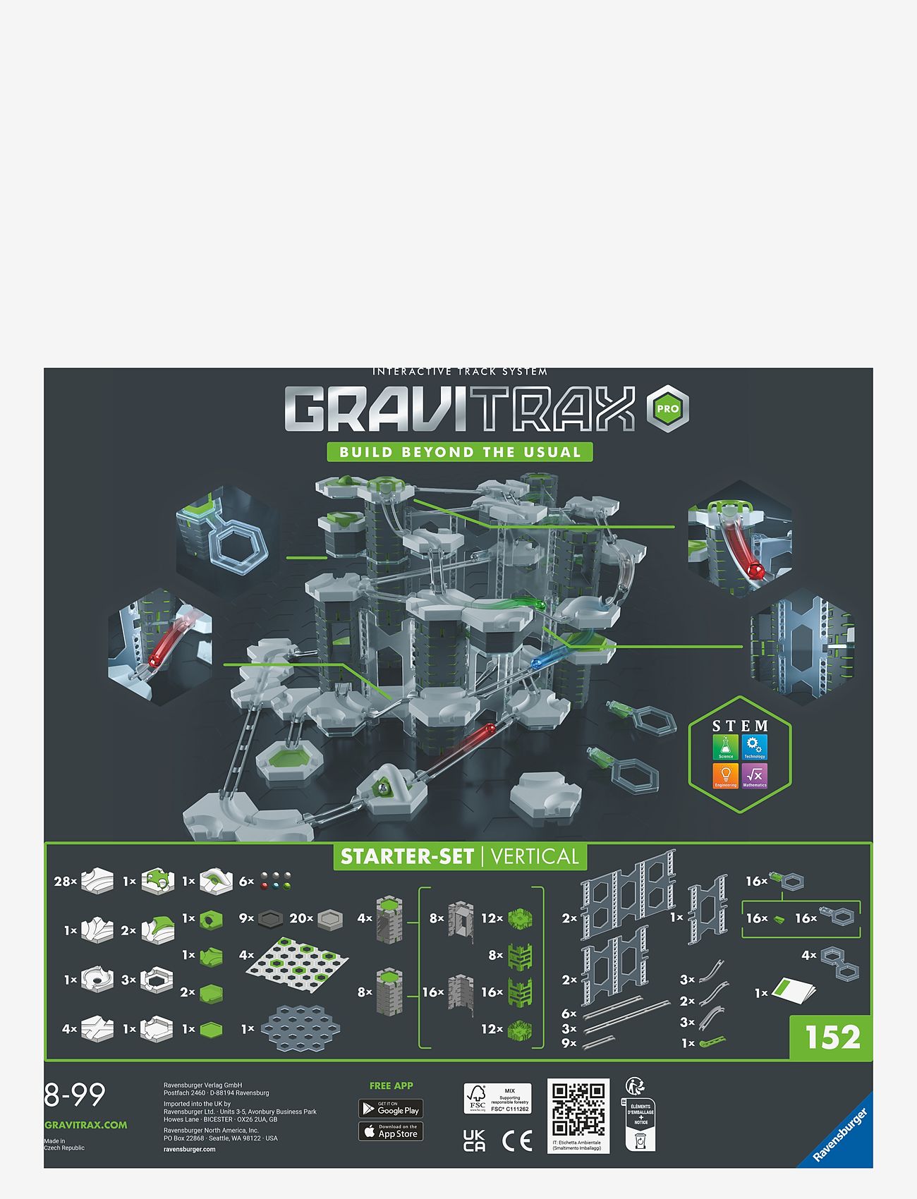 Ravensburger - GraviTrax PRO Starter-Set Vertical - multi coloured - 2