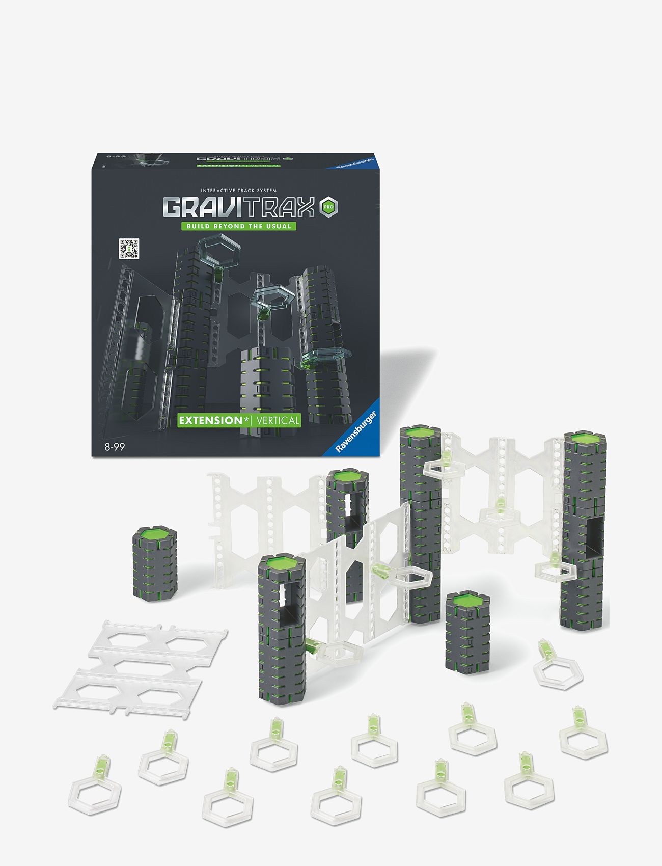 Ravensburger - GraviTrax PRO Extension Vertical - ball tracks - multi coloured - 1