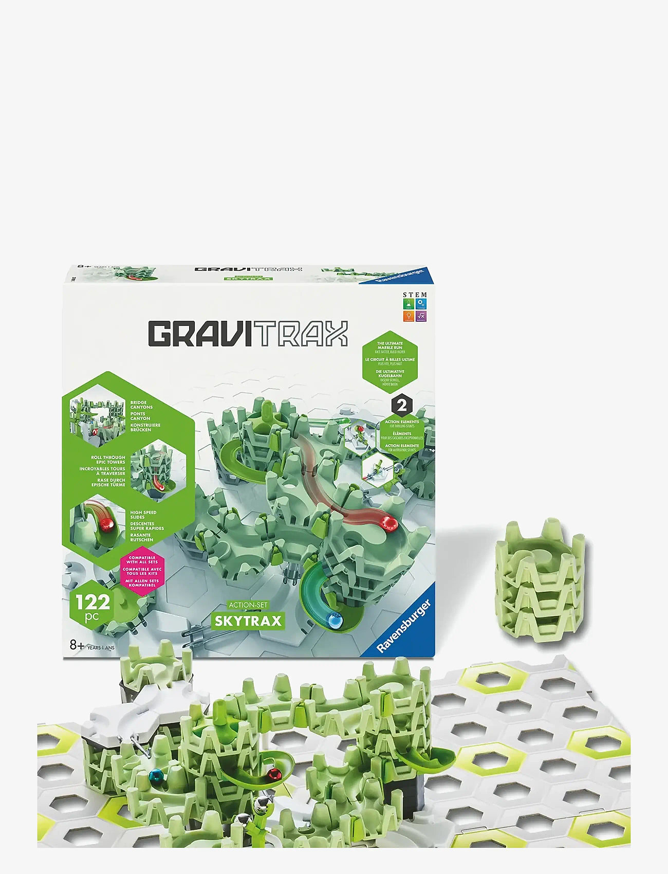 Ravensburger - GraviTrax Action-Set Skytrax - kulbanor - multi coloured - 2