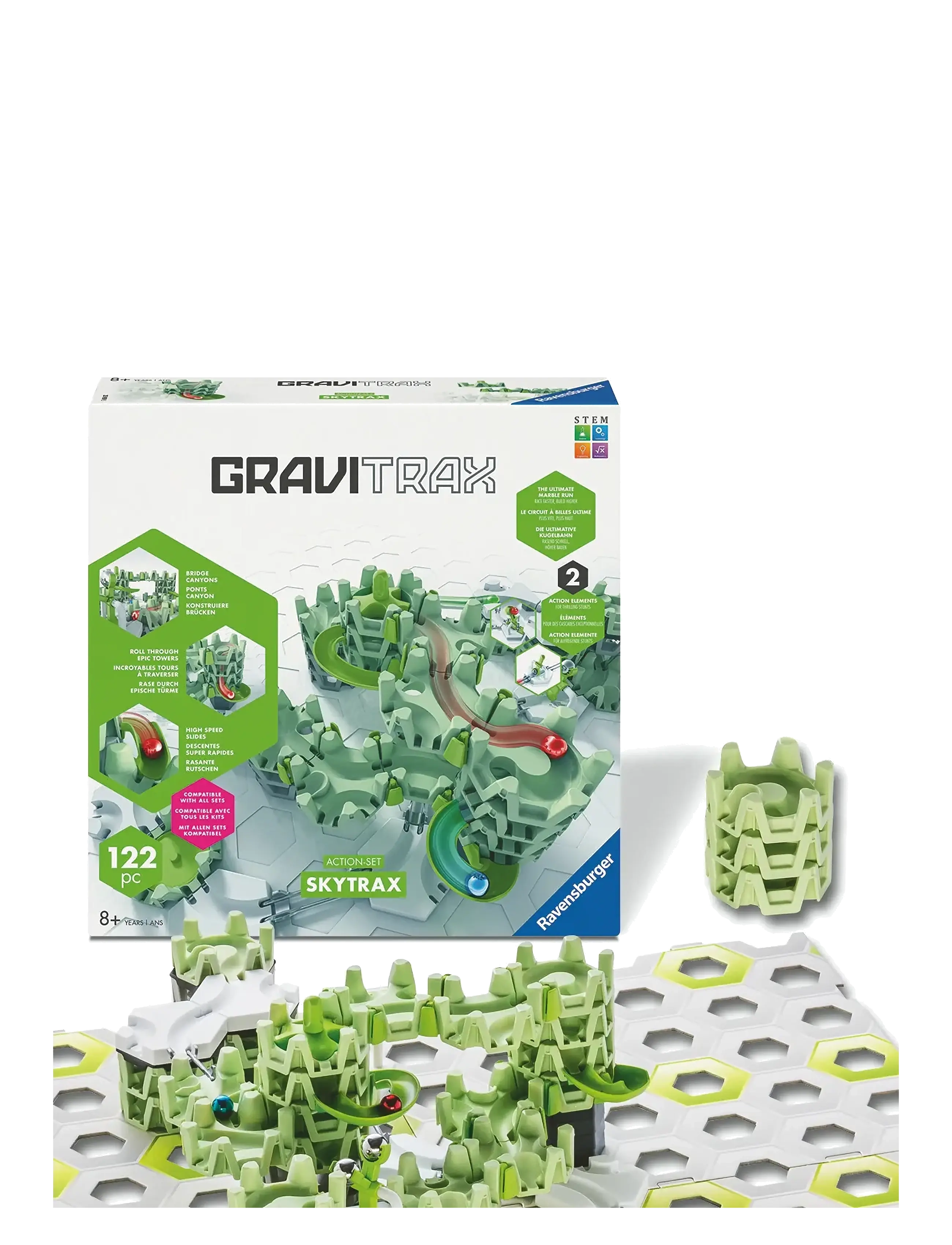Ravensburger - GraviTrax Action-Set Skytrax - kuularadat - multi coloured - 2