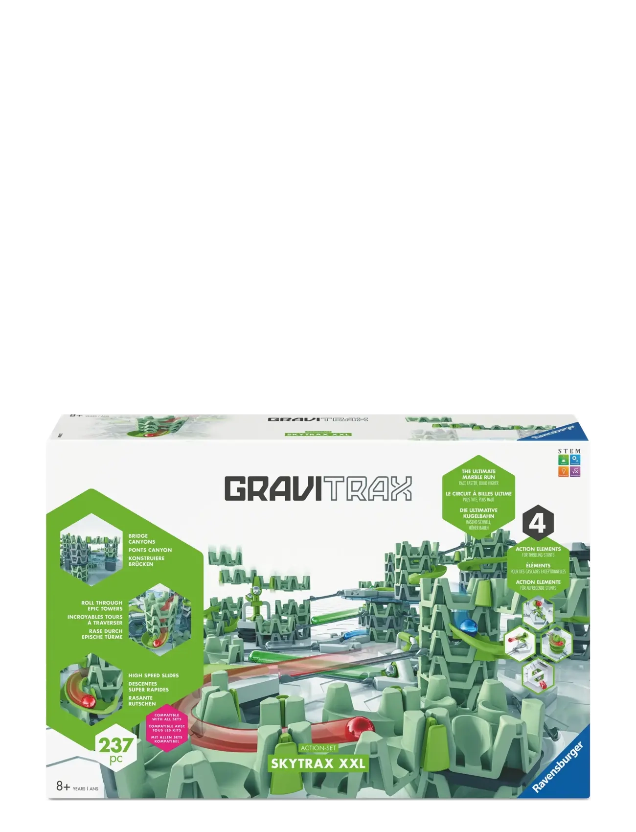 Ravensburger - GraviTrax Action-Set Skytrax XXL - kuularadat - multi coloured - 1