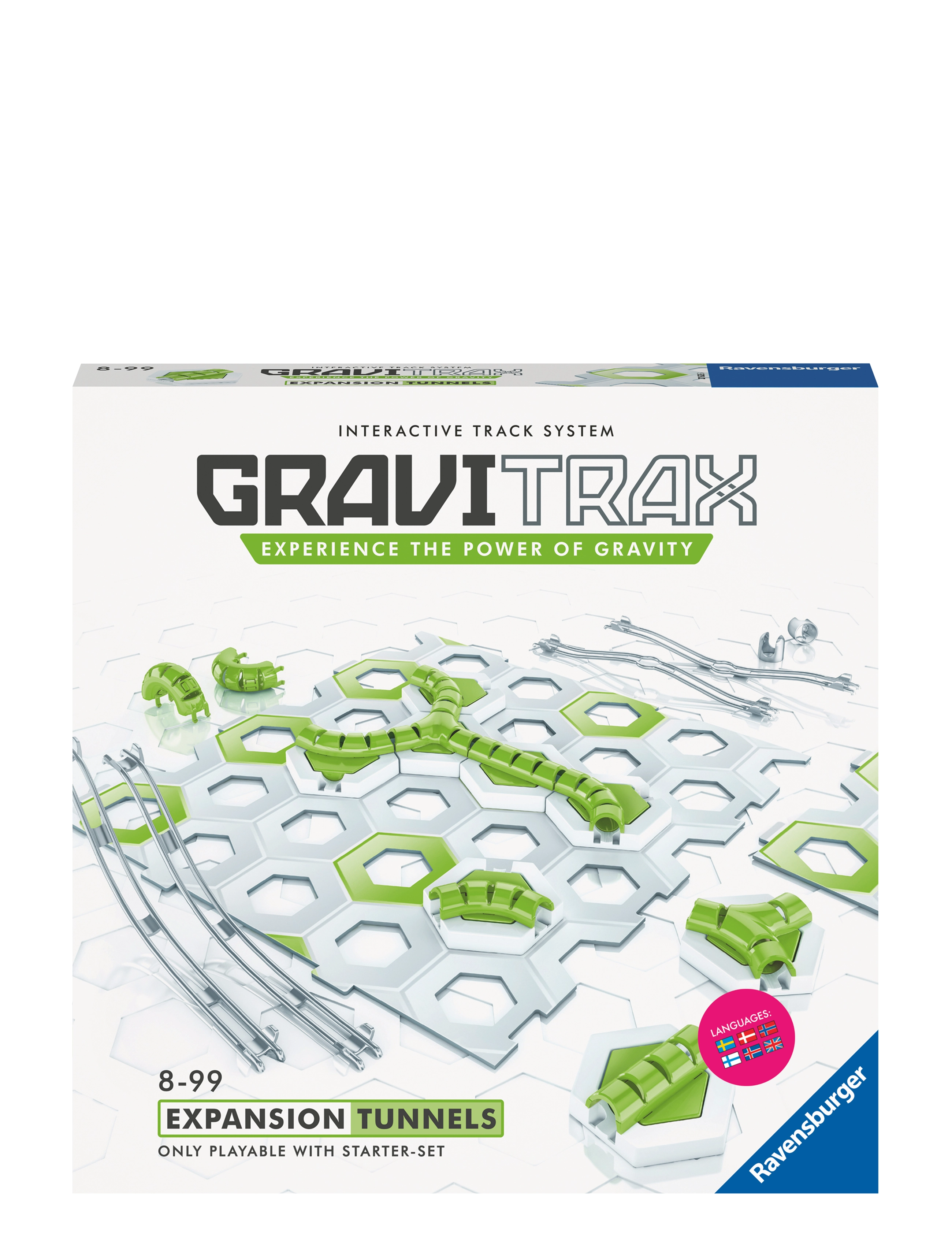 Ravensburger GraviTrax Tunnels SV/DA/NO/FI/IS/EN - 4 for 3 - MULTI COLOURED / multi