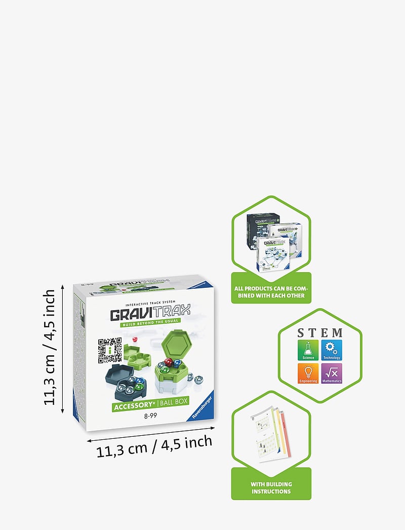Ravensburger - GraviTrax Accessories Ball Box - boltabraut - multi coloured - 2