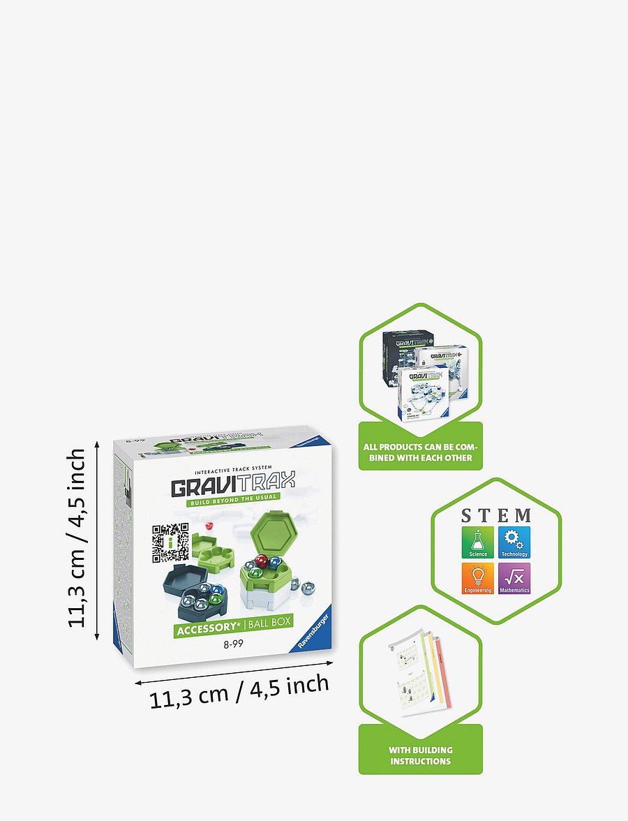 Ravensburger - GraviTrax Accessories Ball Box - boltabraut - multi coloured - 2