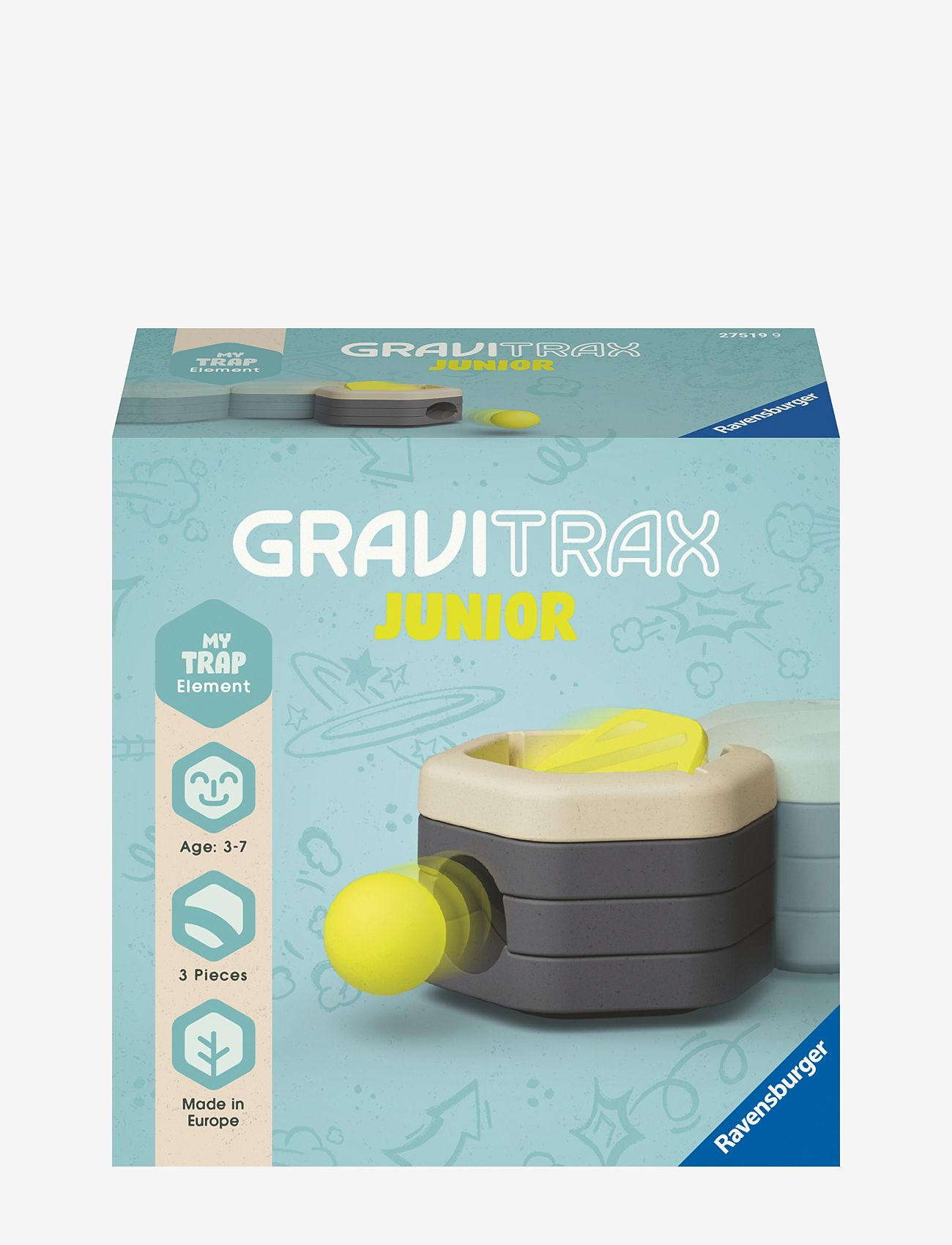 Ravensburger - GraviTrax Junior Element Trap - julegaver under 300kr - multi coloured - 0