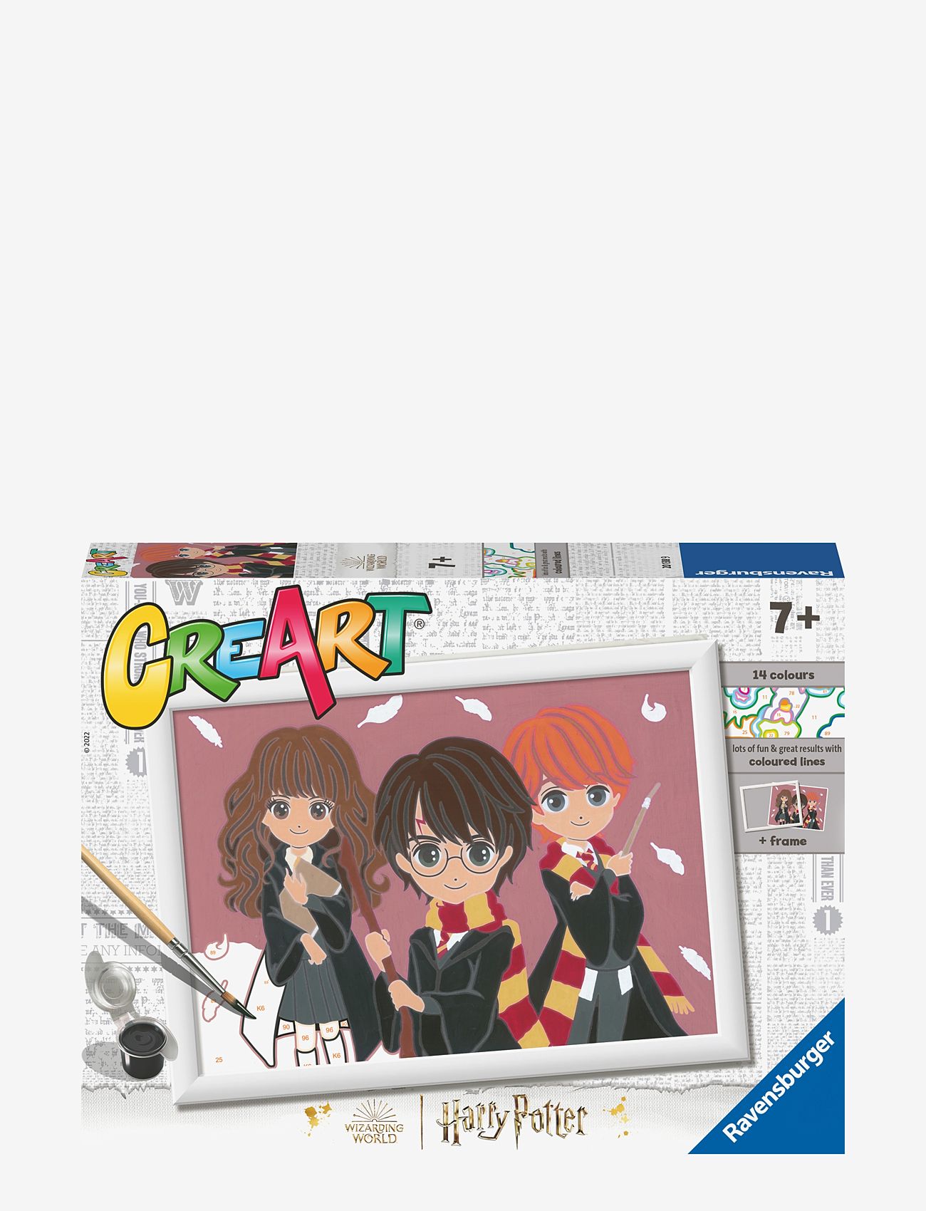 Ravensburger - CreArt The Magical Trio EN - maling - multi coloured - 0