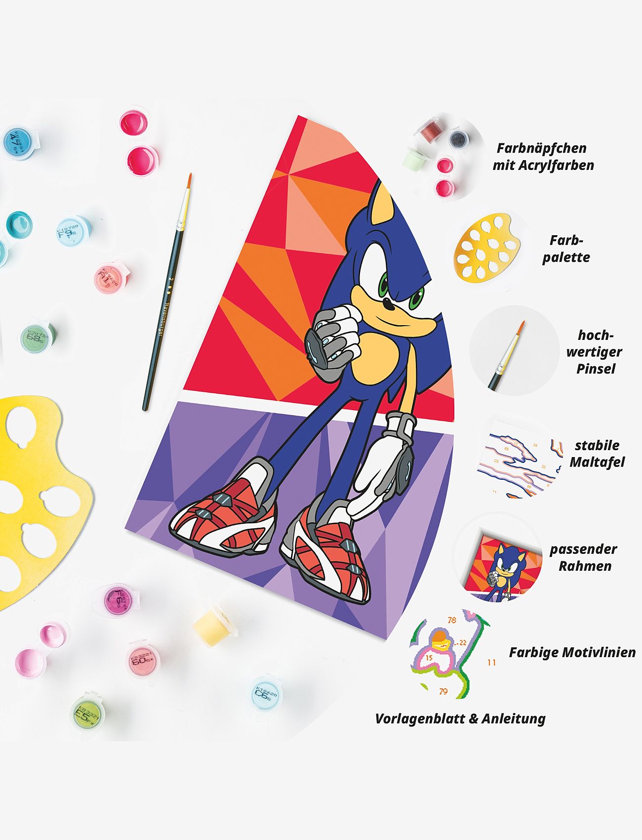 Ravensburger - CreArt Sonic Prime - multi coloured - 3