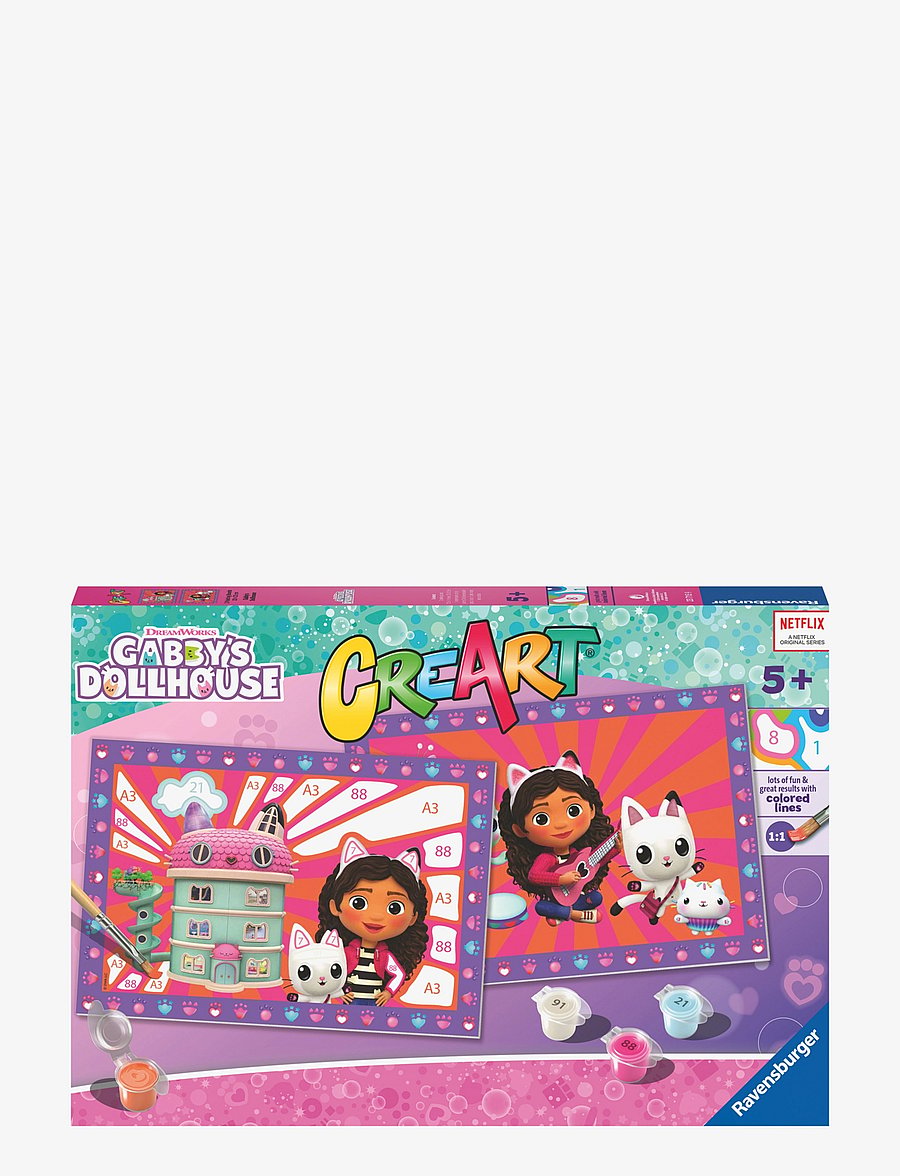 Ravensburger - CreArt Gabbys Dollhouse - coloring & craft books - multi coloured - 0