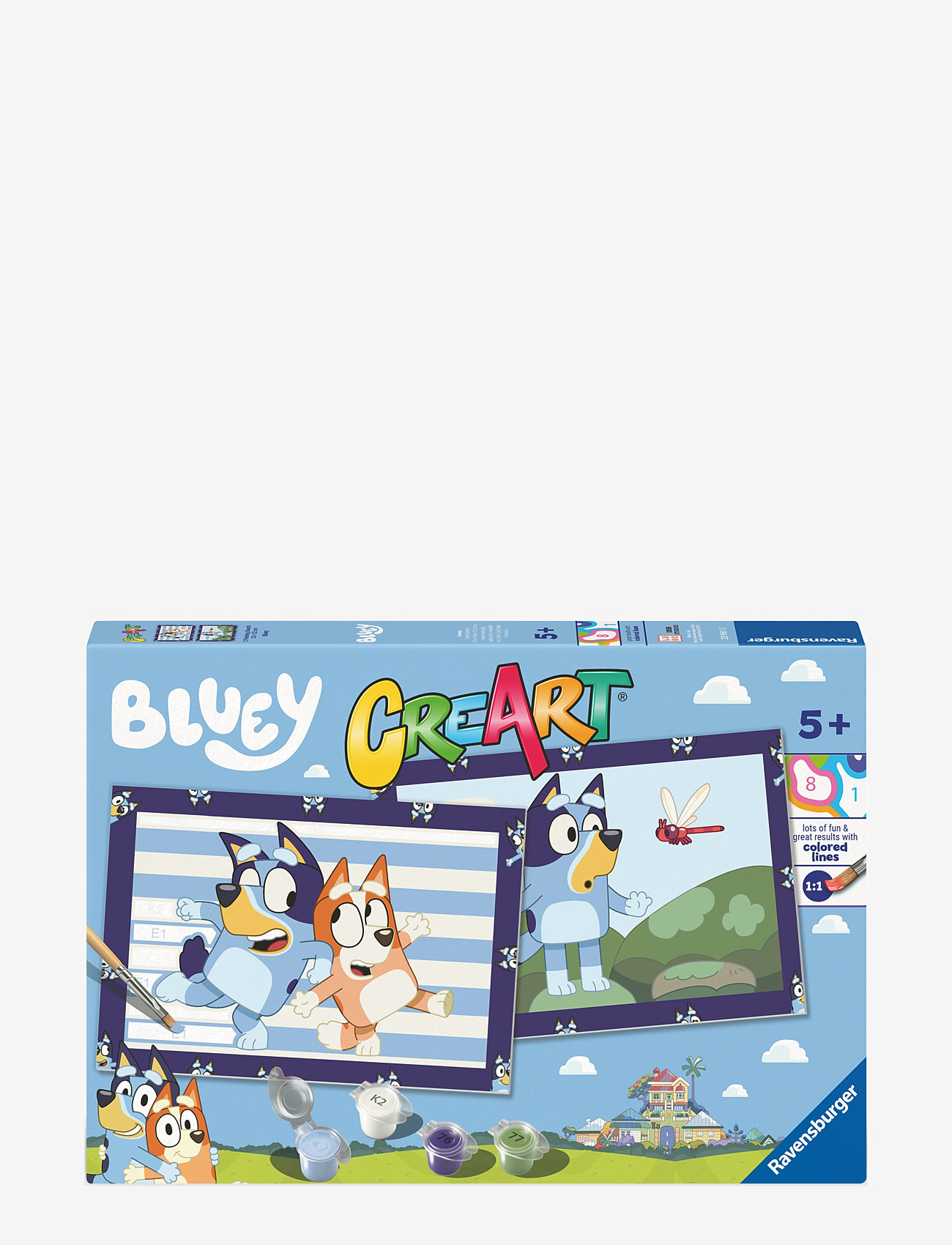 Ravensburger - CreArt Bluey - male- & kreabøger - multi coloured - 2