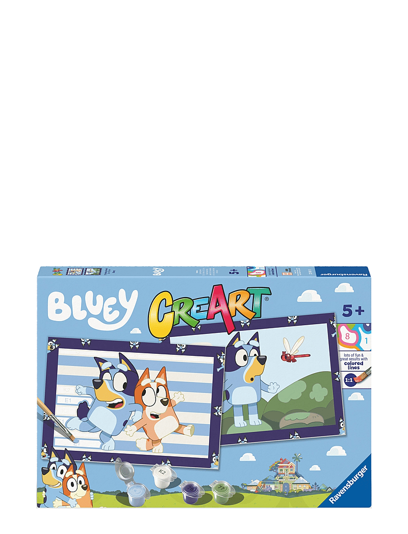 Ravensburger - CreArt Bluey - lita- og föndurbækur - multi coloured - 2